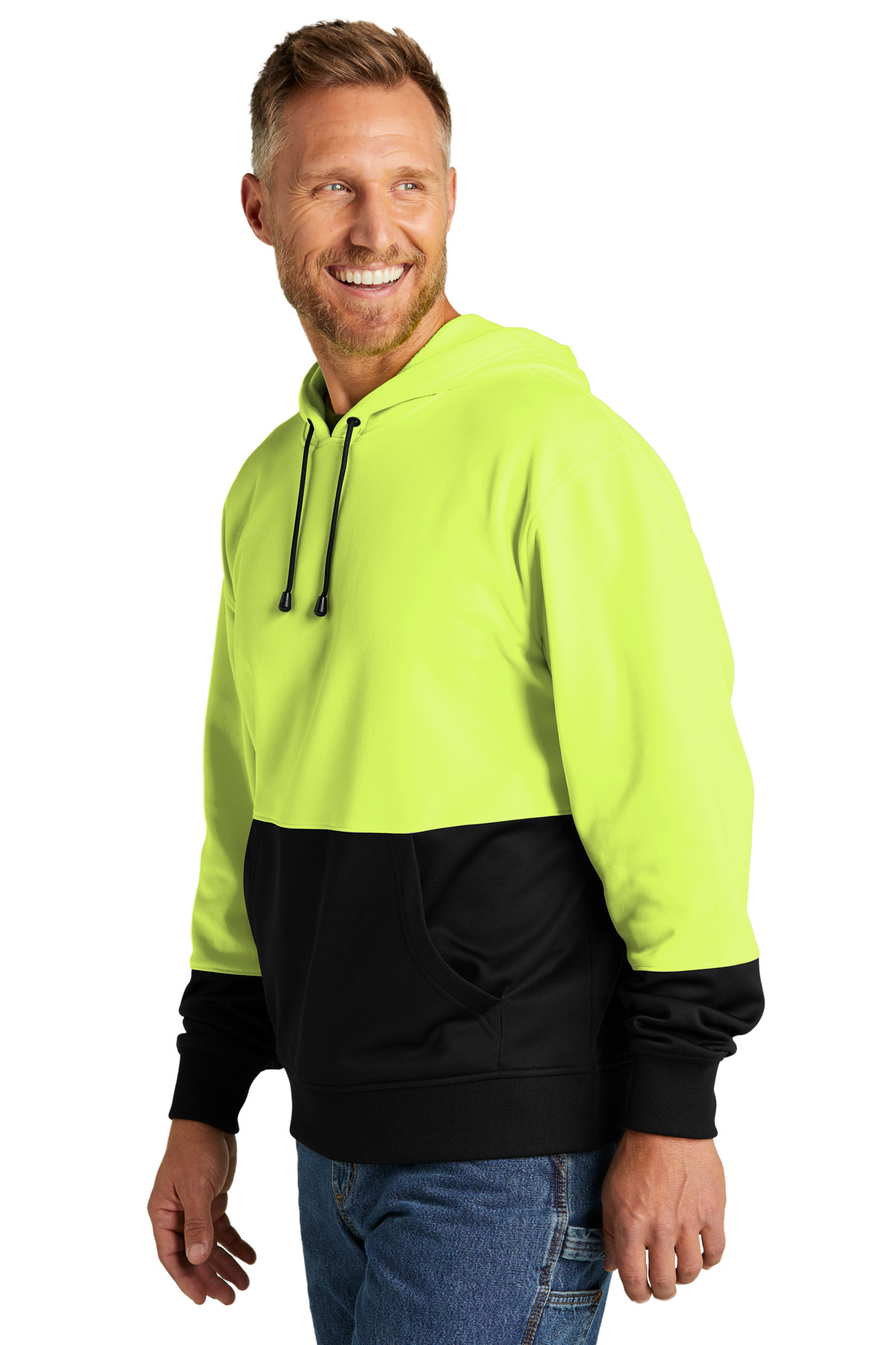 CornerStone Enhanced Visibility Fleece Pullover Hoodie CSF01