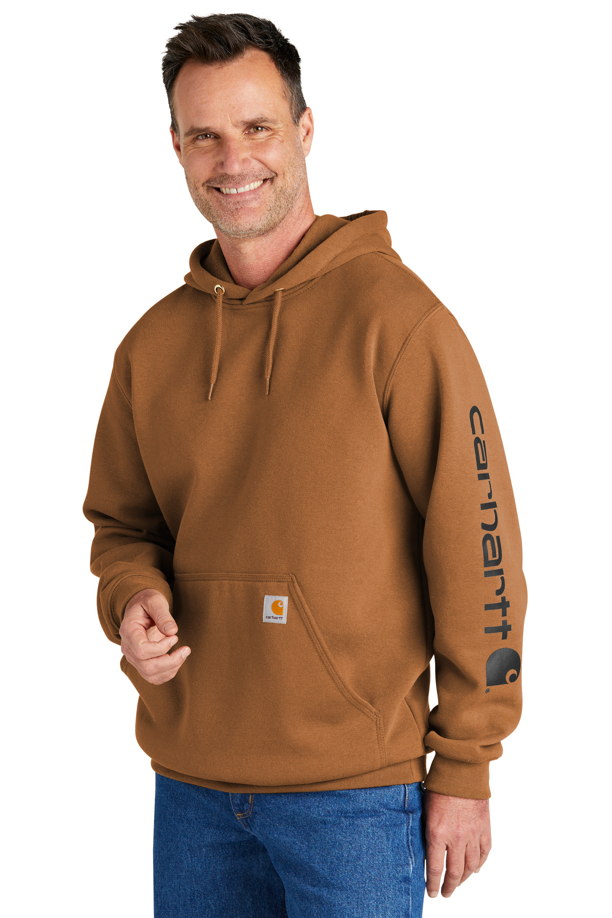 Carhartt Midweight Hooded Logo Sweatshirt CTK288
