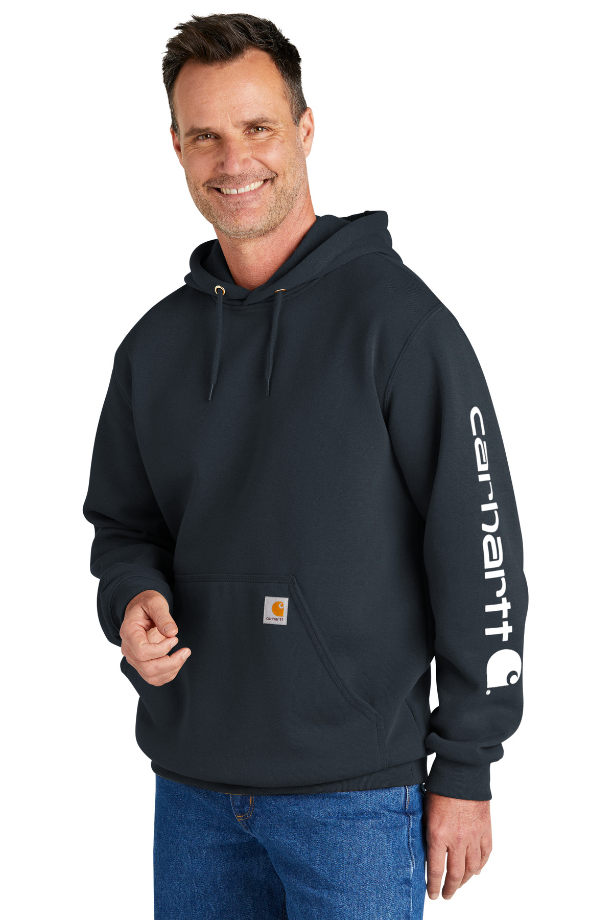 Carhartt Midweight Hooded Logo Sweatshirt CTK288