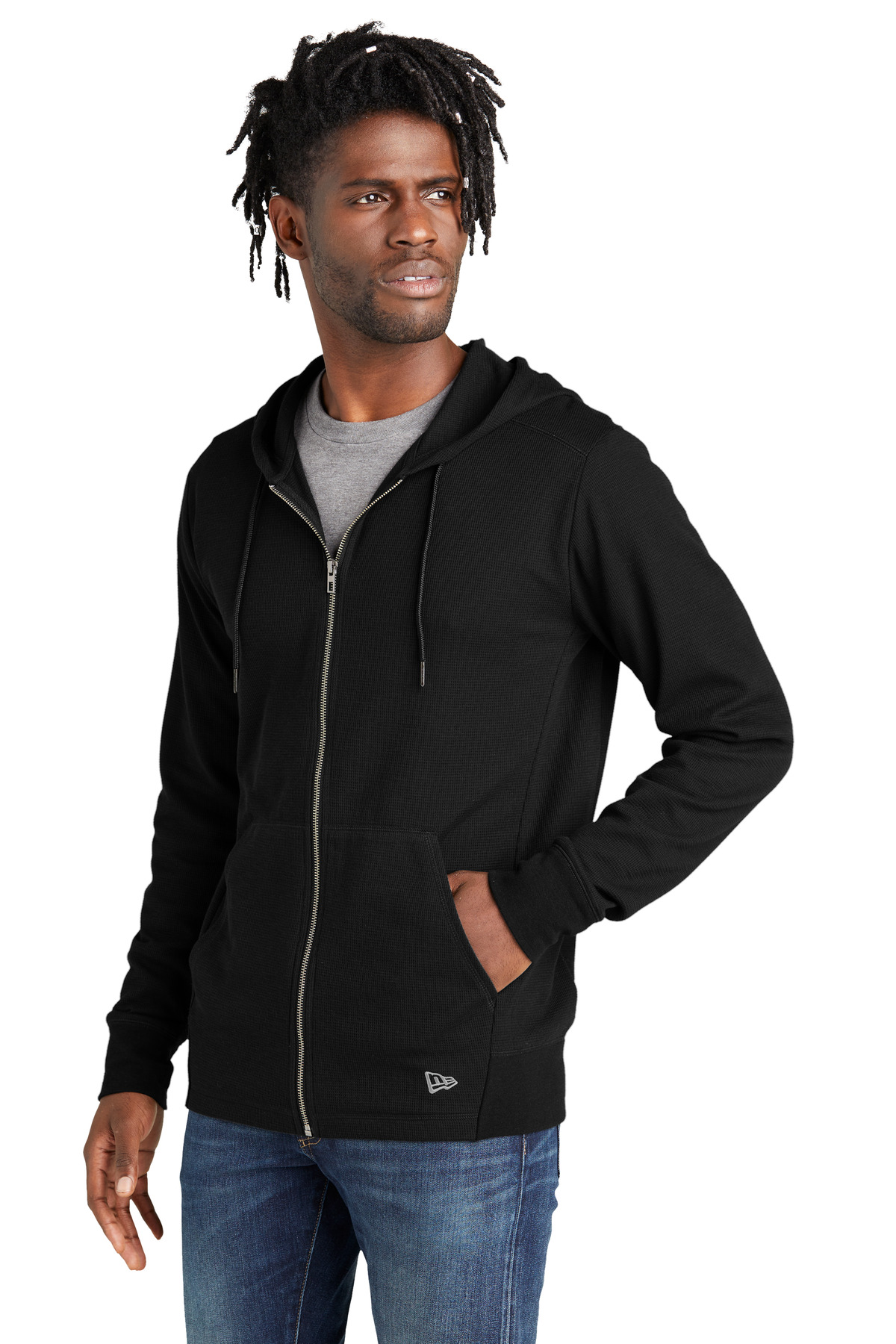 New Era Thermal Full-Zip Hoodie NEA141