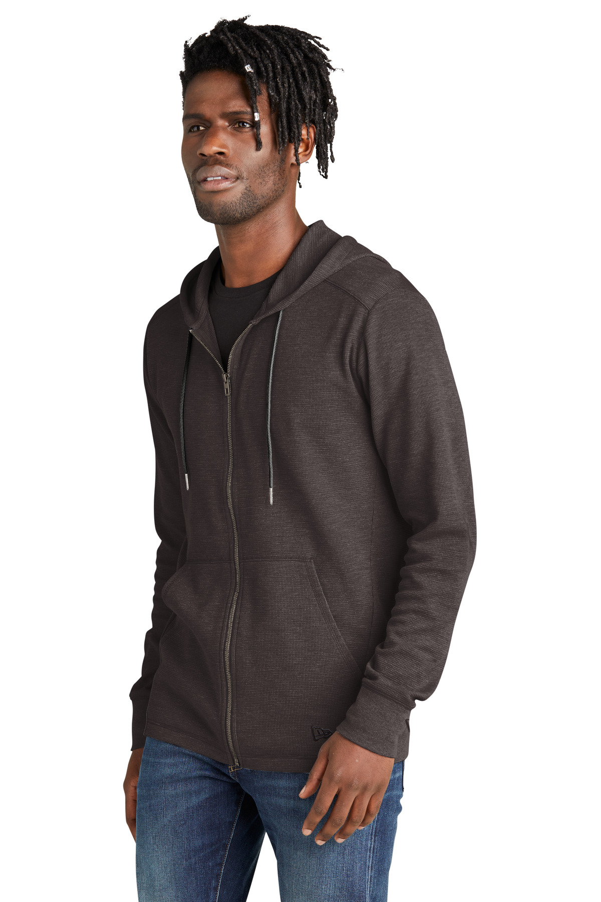 New Era Thermal Full-Zip Hoodie NEA141