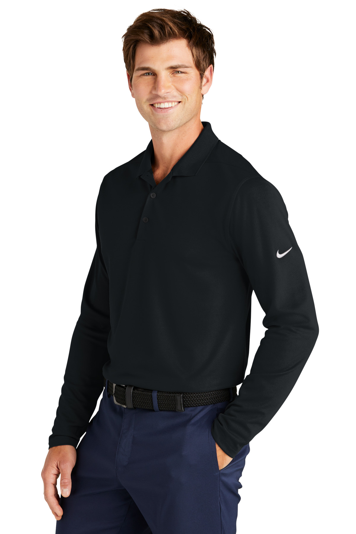 Nike Dri-FIT Micro Pique 2.0 Long Sleeve Polo NKDC2104