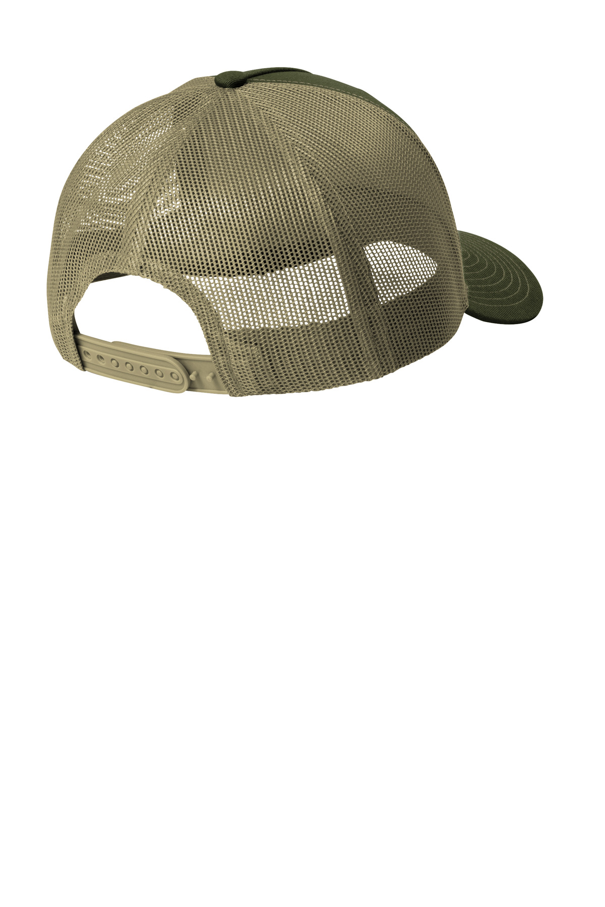 Port Authority Snapback Five-Panel Trucker Cap back view