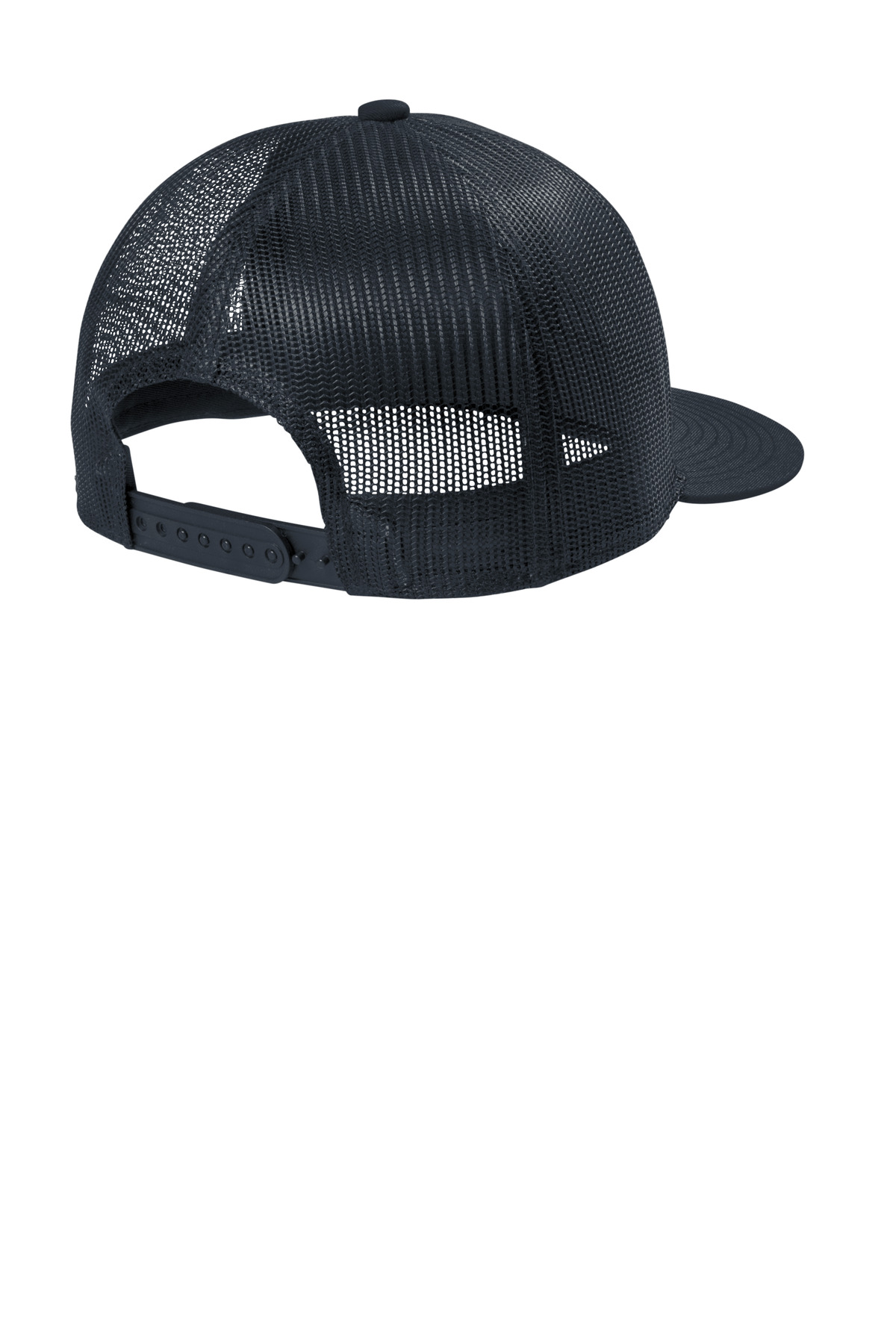 Port Authority Snapback Flat Bill Trucker Cap C407