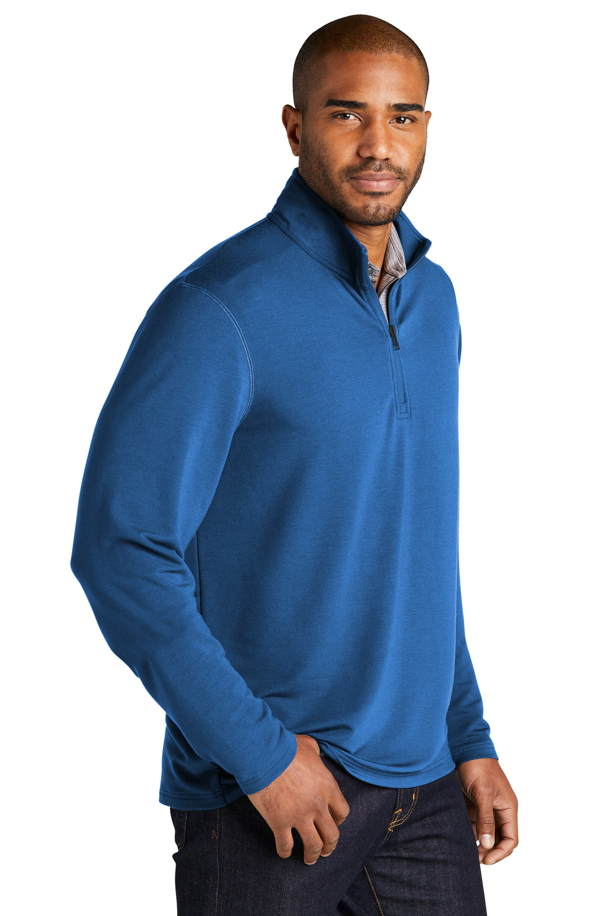 Port Authority Microterry 1/4-Zip Pullover K825