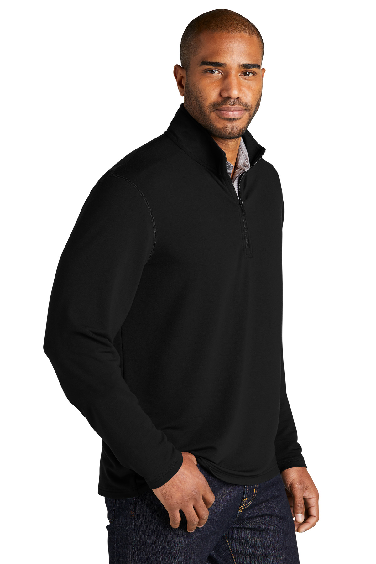 Port Authority Microterry 1/4-Zip Pullover K825