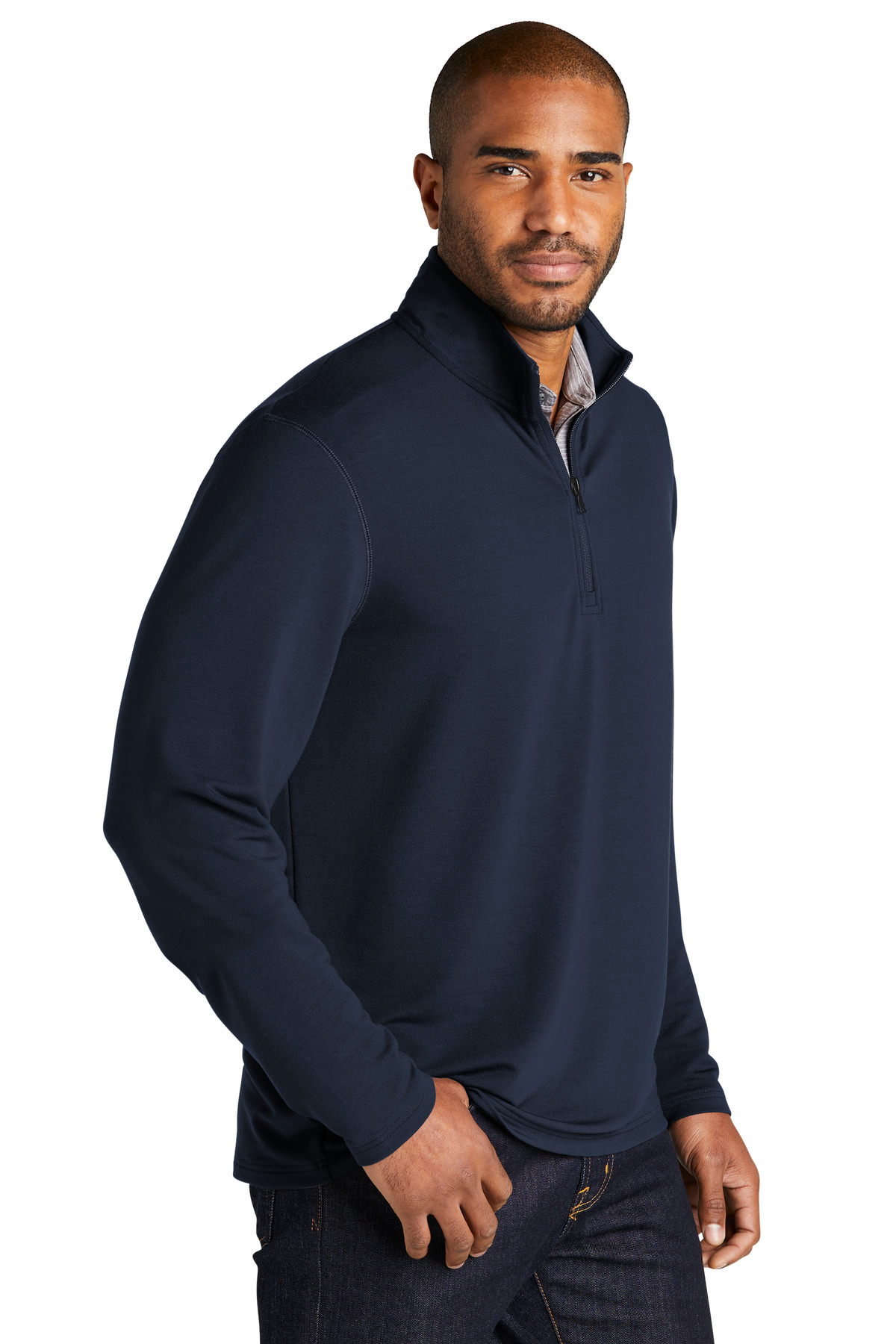 Port Authority Microterry 1/4-Zip Pullover K825