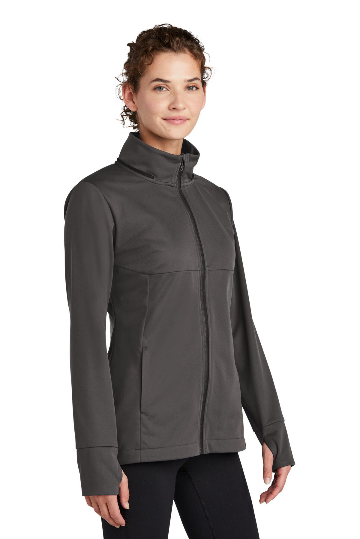 Sport-Tek Women's Hooded Soft Shell Jacket LST980
