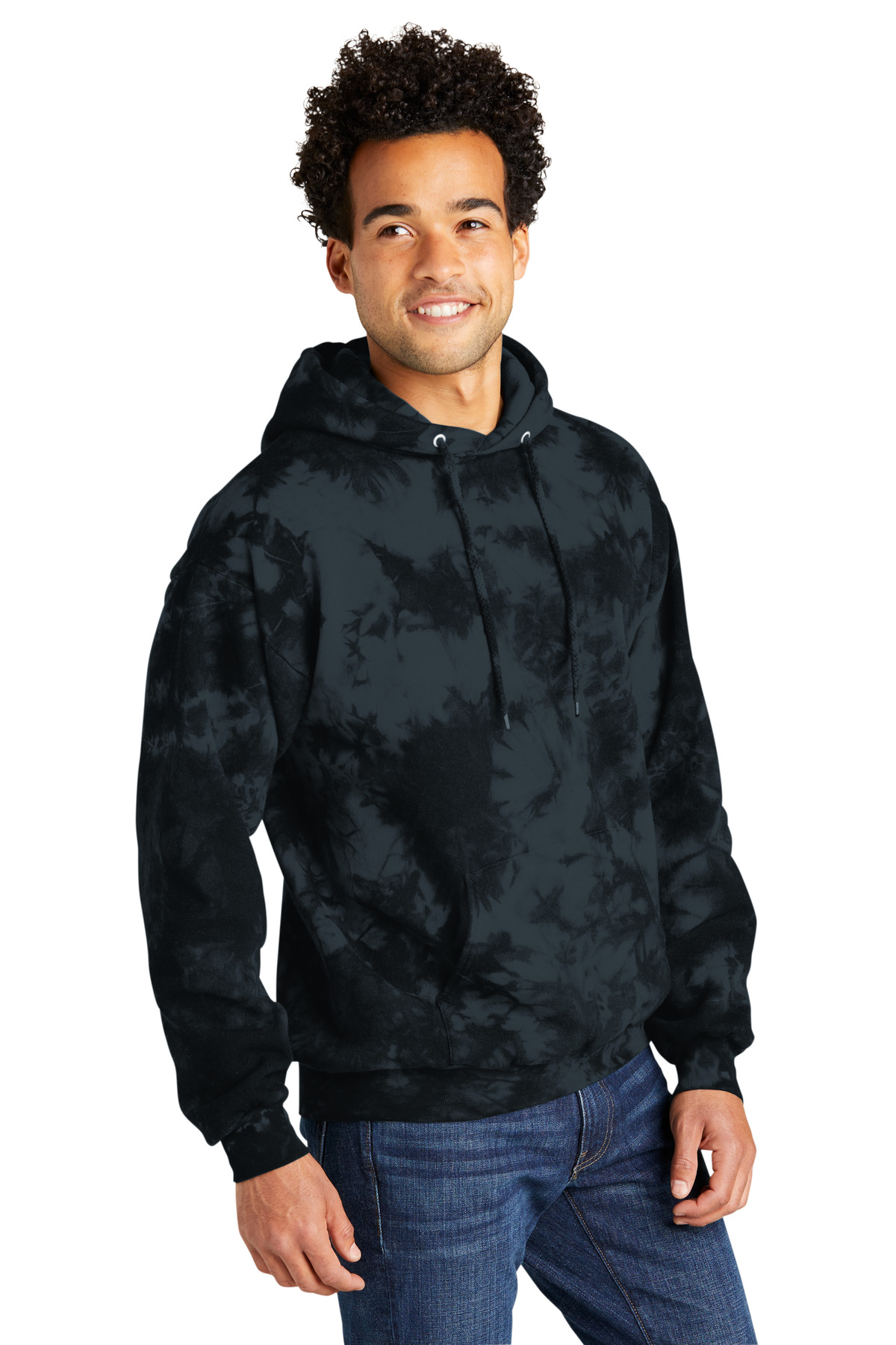 Port & Company Crystal Tie-Dye Pullover Hoodie PC144