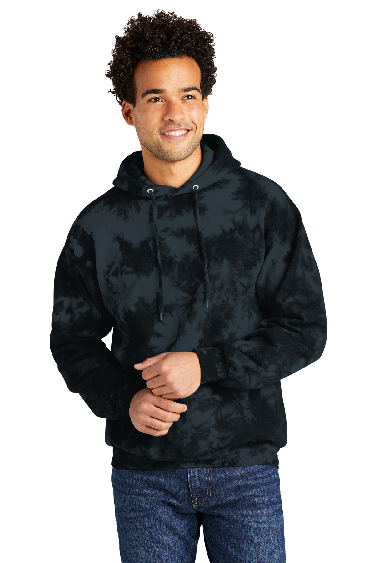 Port & Company Crystal Tie-Dye Pullover Hoodie-Port &#38; Company