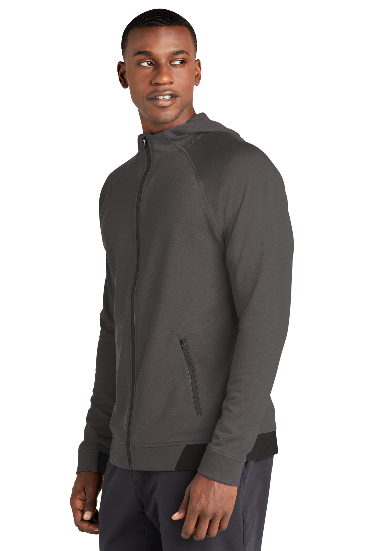 Sport-Tek PosiCharge Strive Hooded Full-Zip ST570