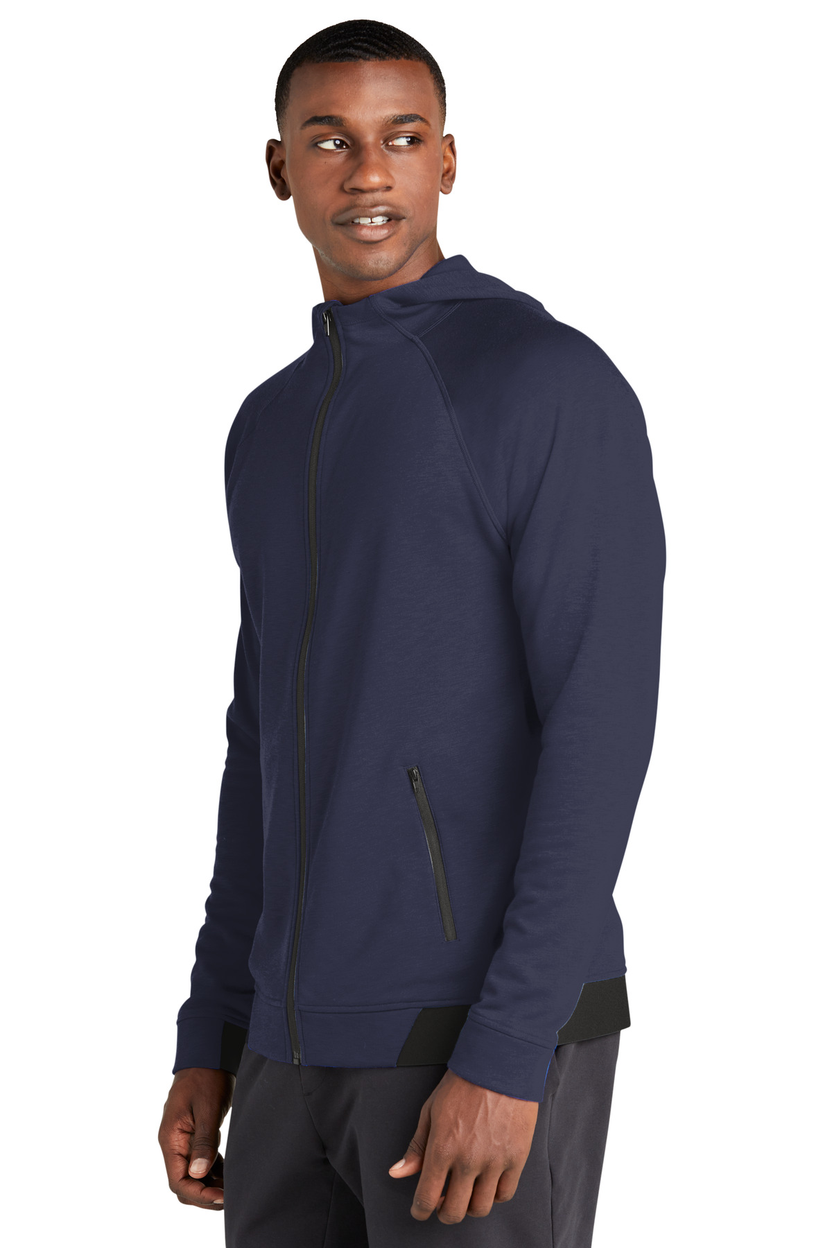 Sport-Tek PosiCharge Strive Hooded Full-Zip ST570