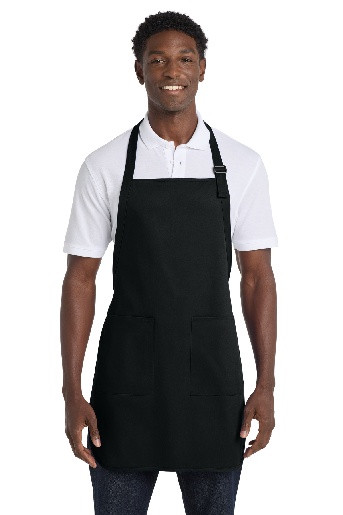 Port Authority Full-Length Apron with Pockets. A500