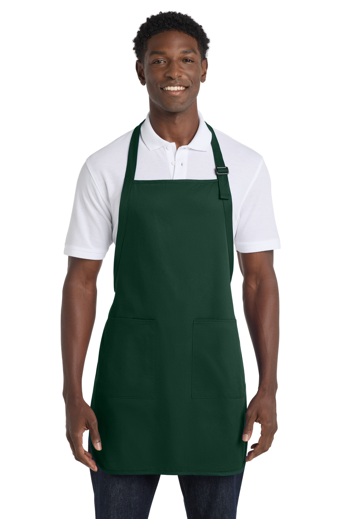 Port Authority Full-Length Apron with Pockets. A500 - Image 4