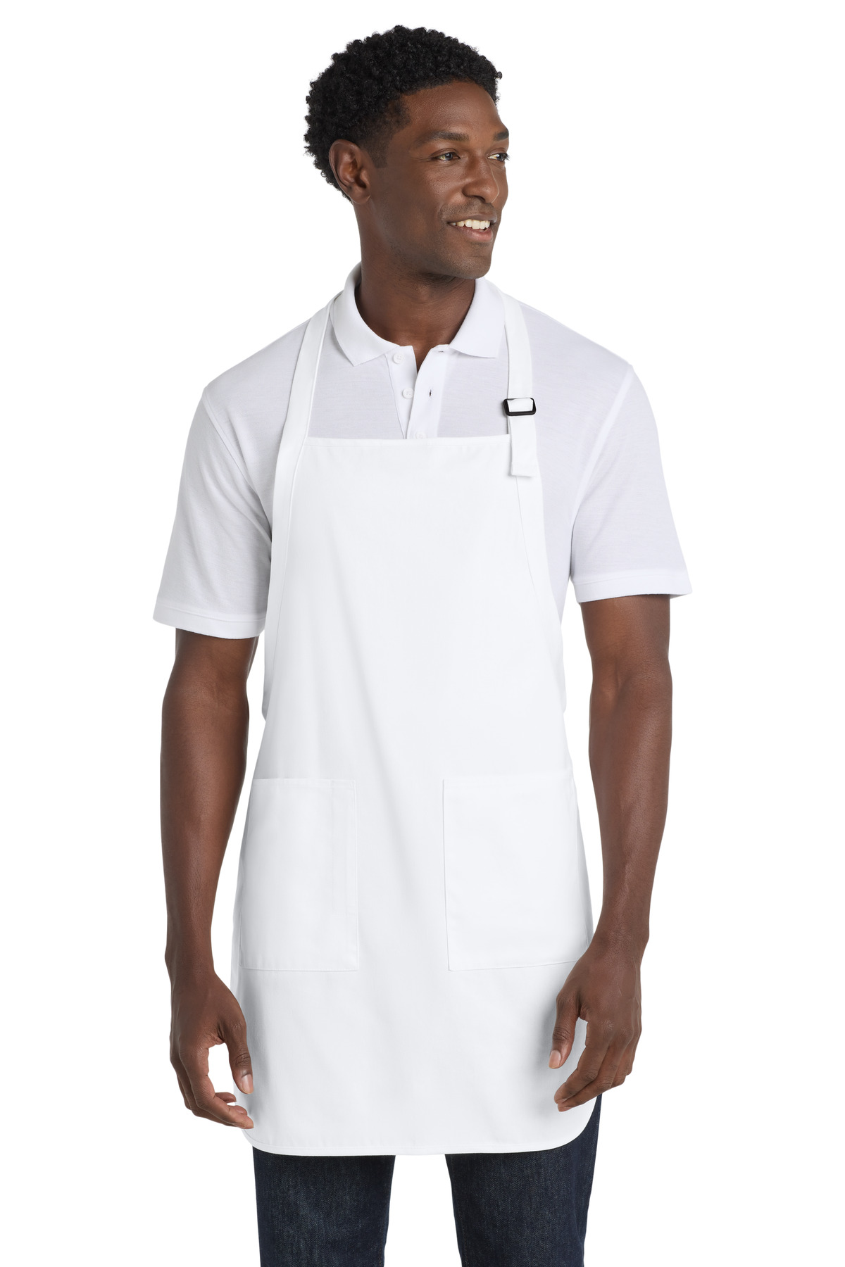Port Authority Full-Length Apron with Pockets. A500 - Image 13