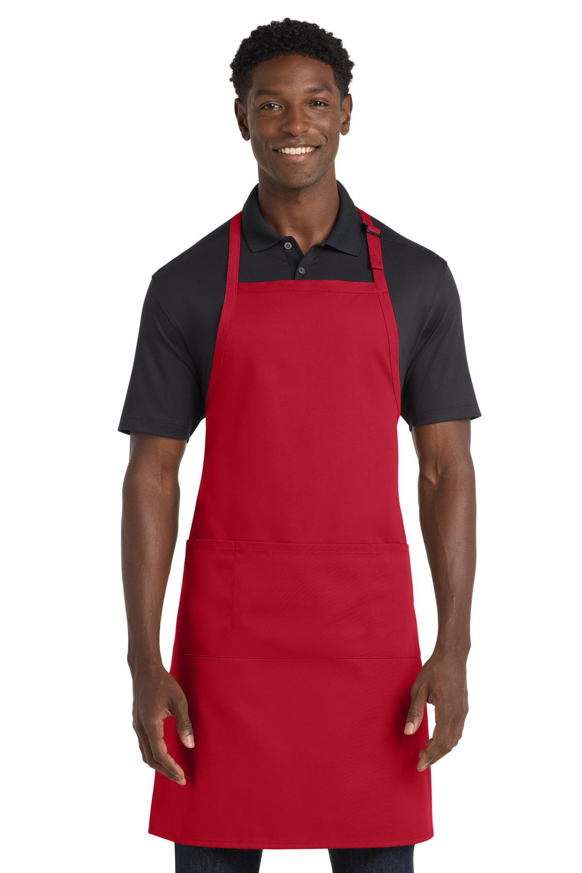 Port Authority Easy Care Extra Long Bib Apron with Stain Release. A700 - Image 5