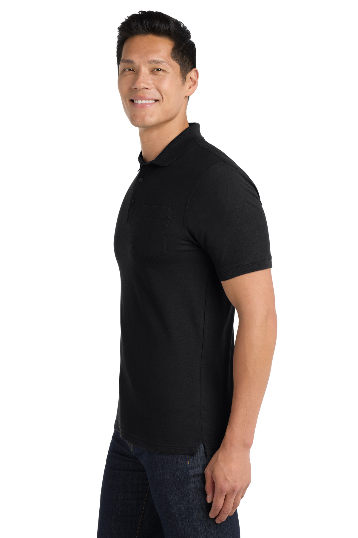 Port Authority Core Classic Pique Pocket Polo. K100P