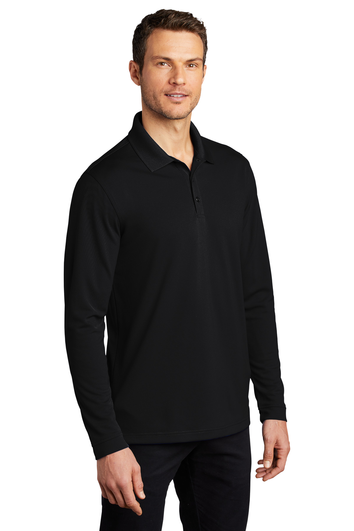 Port Authority Dry Zone UV Micro-Mesh Long Sleeve Polo K110LS