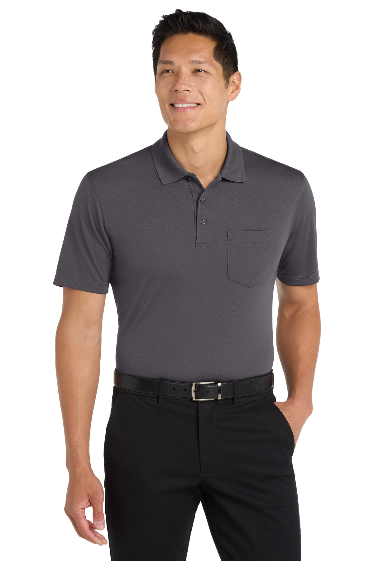 Port Authority Dry Zone UV Micro-Mesh Pocket Polo. K110P