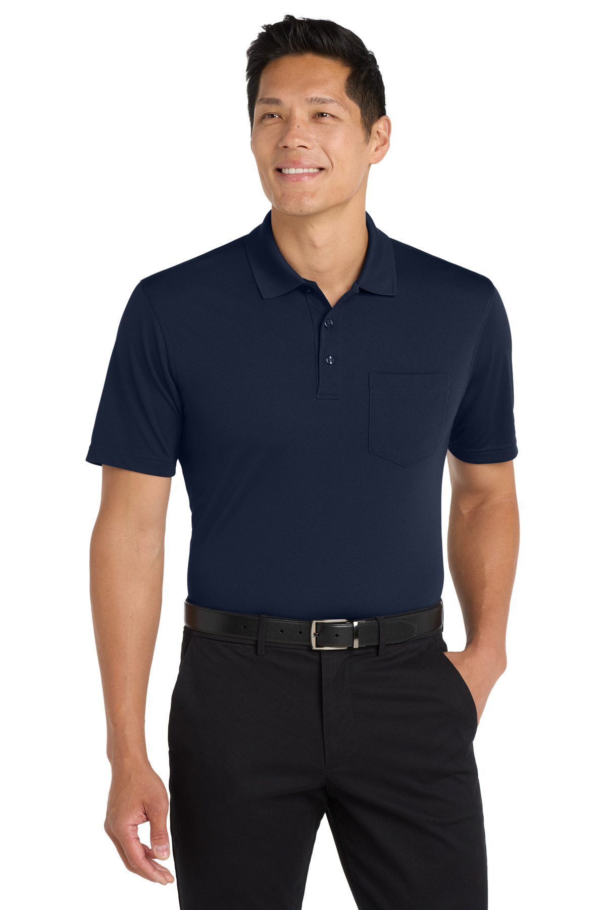 Port Authority Dry Zone UV Micro-Mesh Pocket Polo. K110P