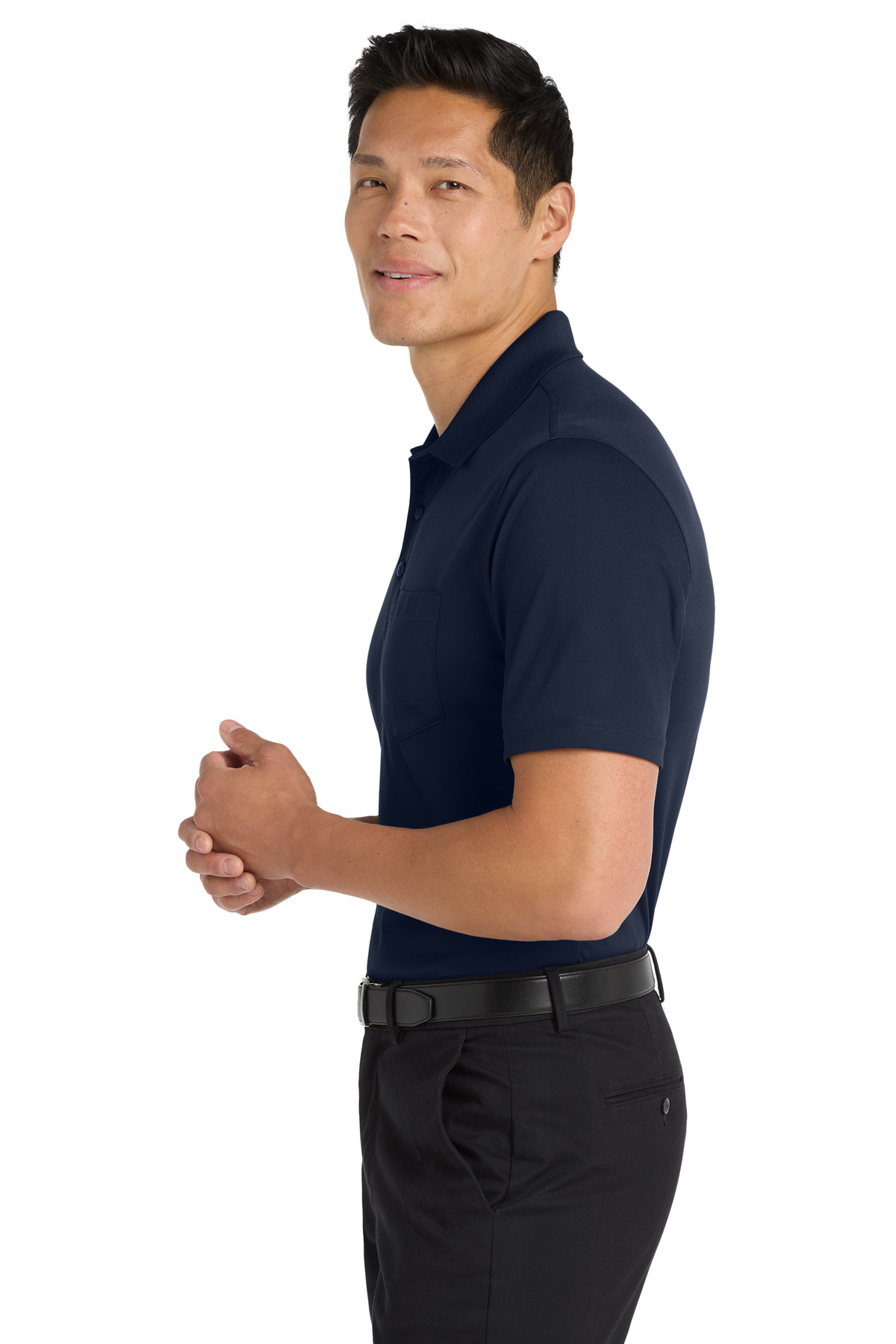 Port Authority Dry Zone UV Micro-Mesh Pocket Polo. K110P