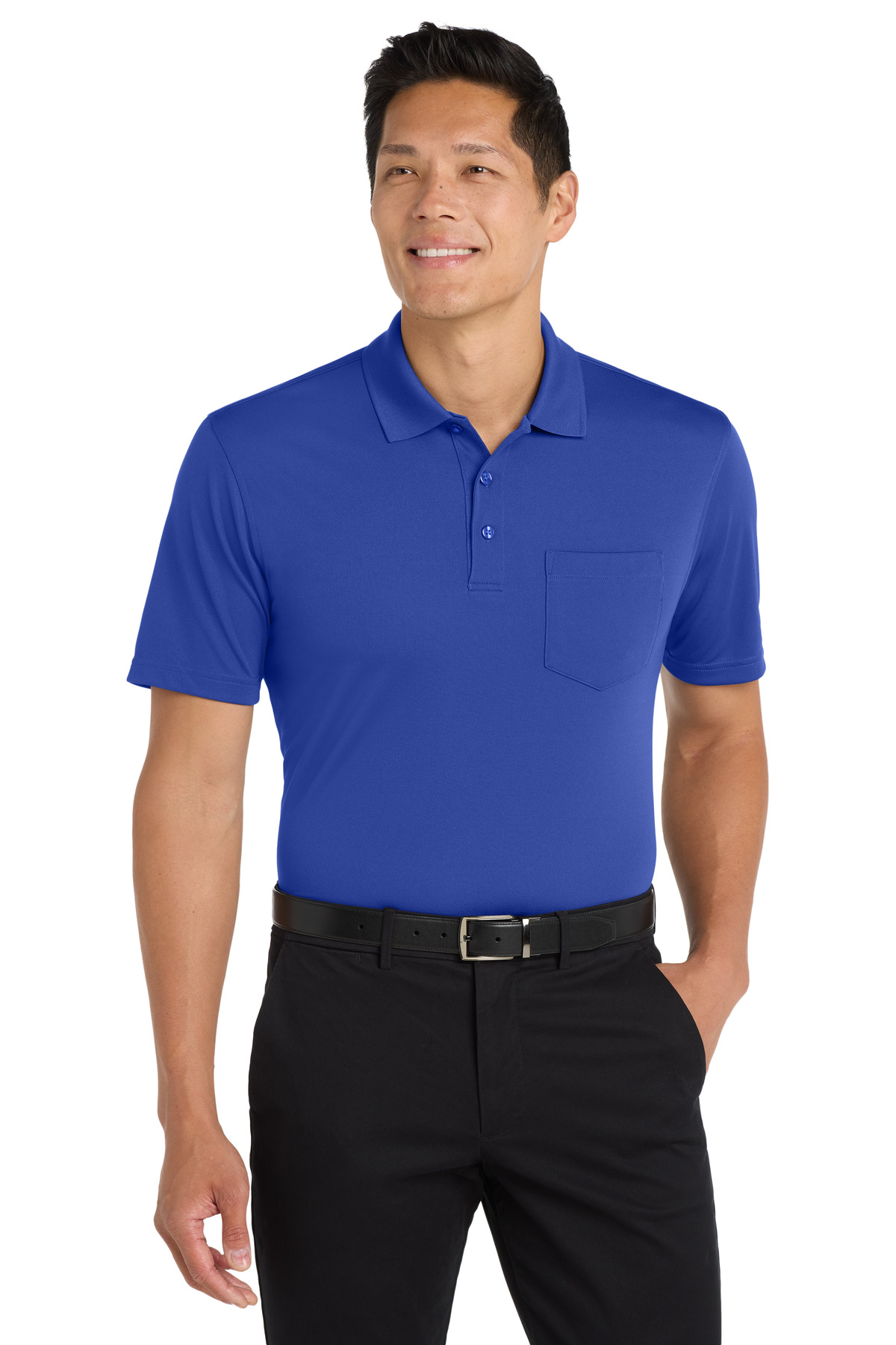 Port Authority Dry Zone UV Micro-Mesh Pocket Polo. K110P