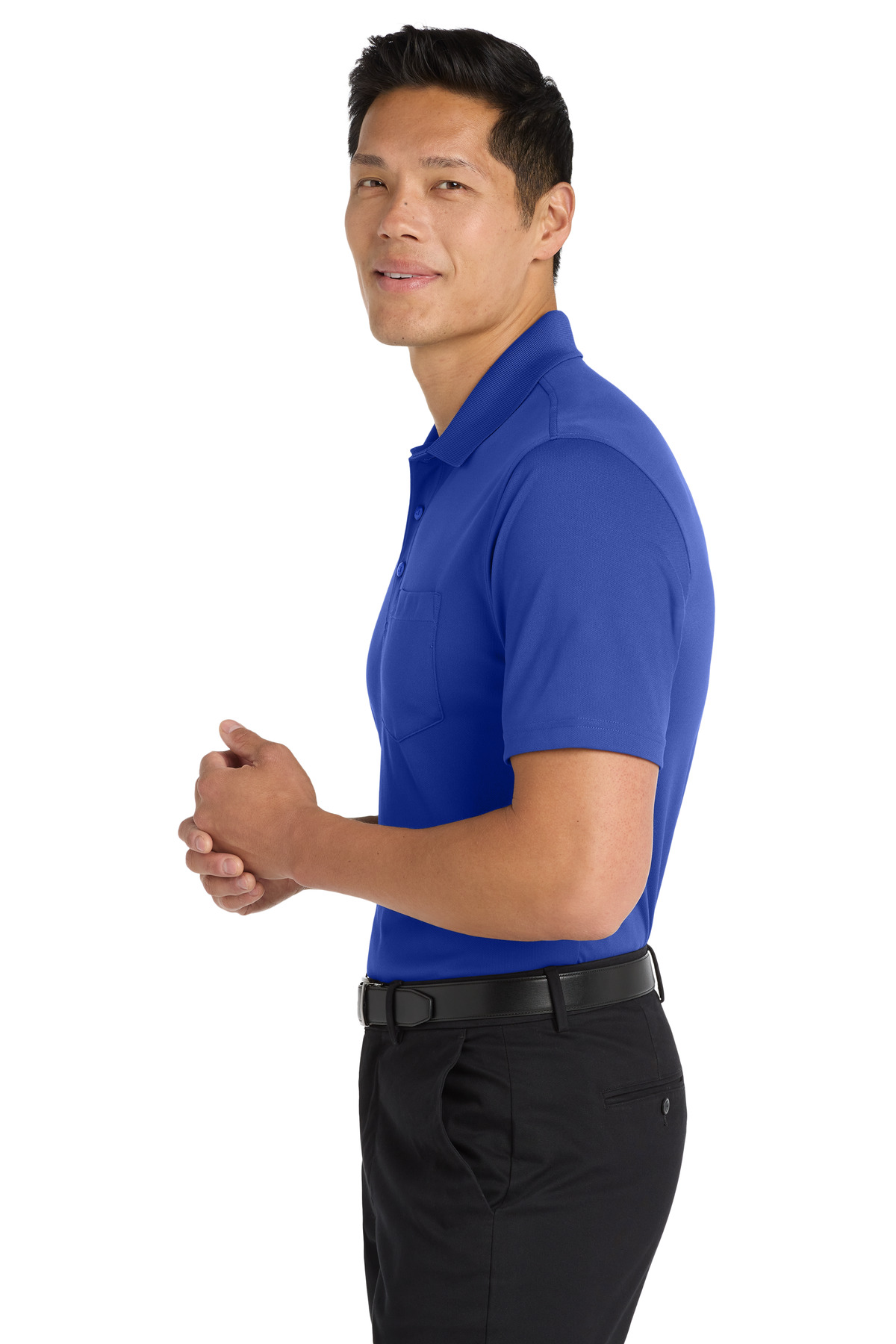 Port Authority Dry Zone UV Micro-Mesh Pocket Polo. K110P