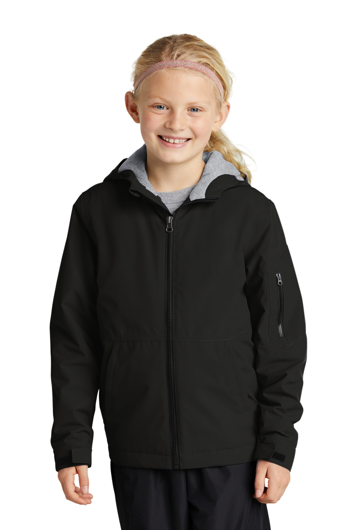 Sport-Tek Youth Waterproof Insulated Jacket-Sport&#45;Tek