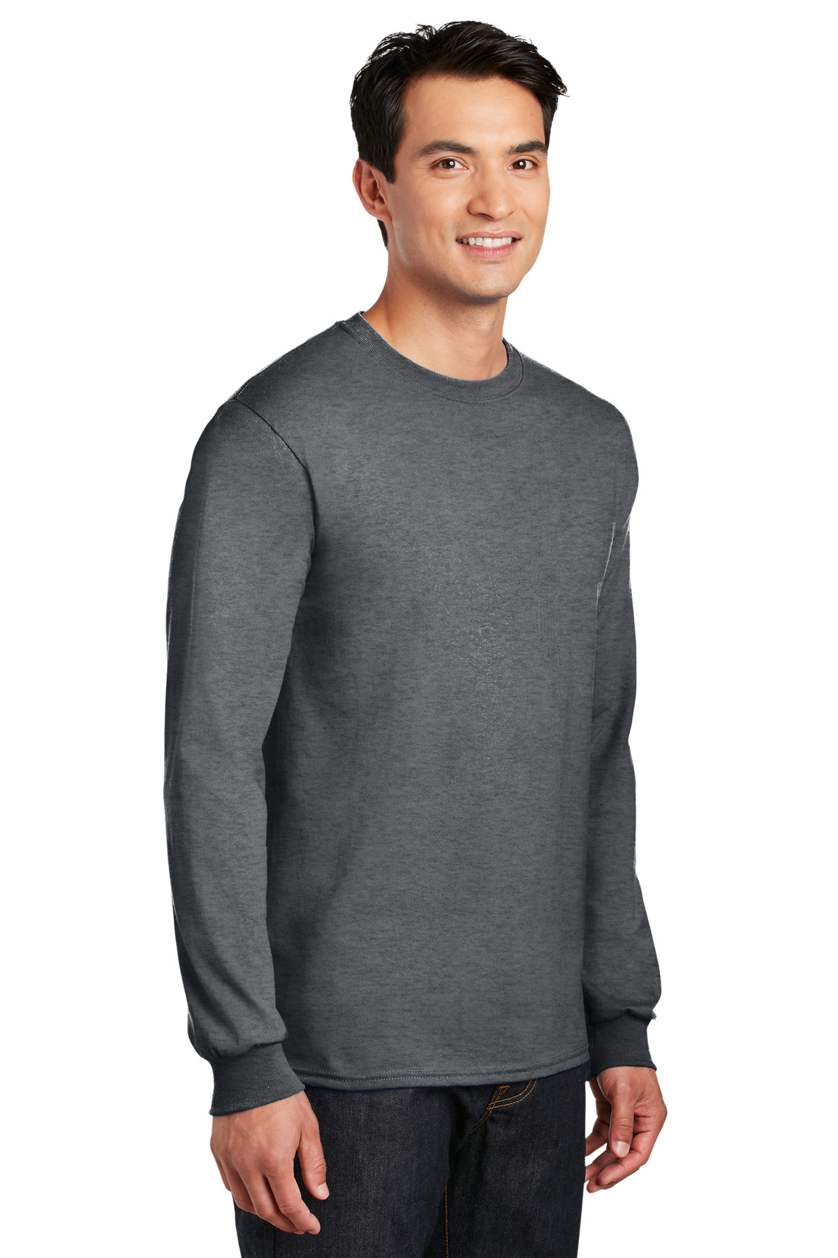 Gildan - DryBlend 50 Cotton/50 Poly Long Sleeve T-Shirt. 8400