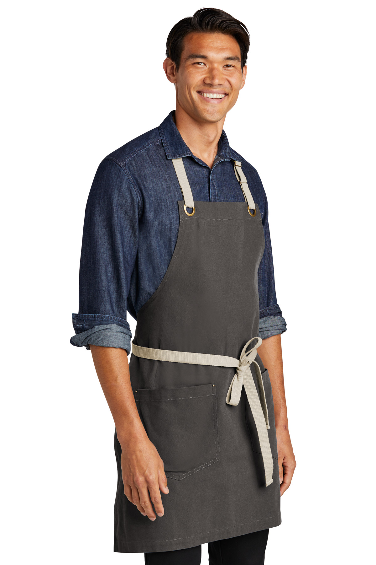 Port Authority Canvas Full-Length Two-Pocket Apron A815