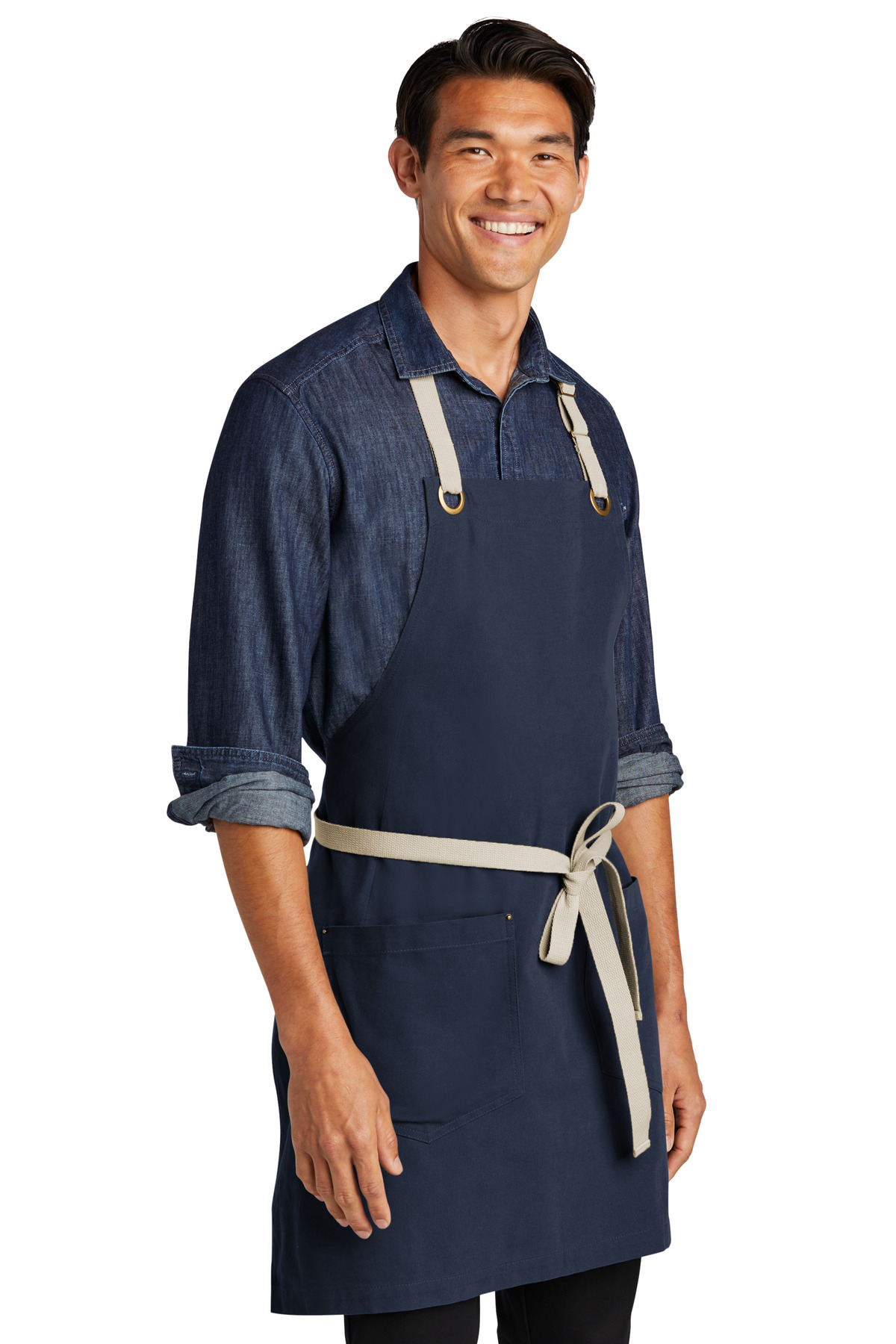 Port Authority Canvas Full-Length Two-Pocket Apron A815