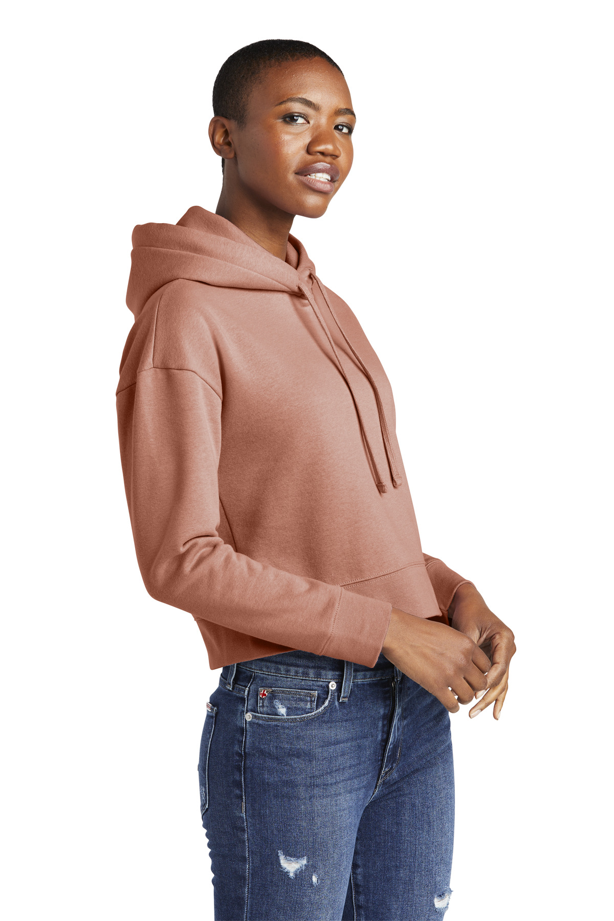 District Women's V.I.T. Fleece Hoodie DT6101