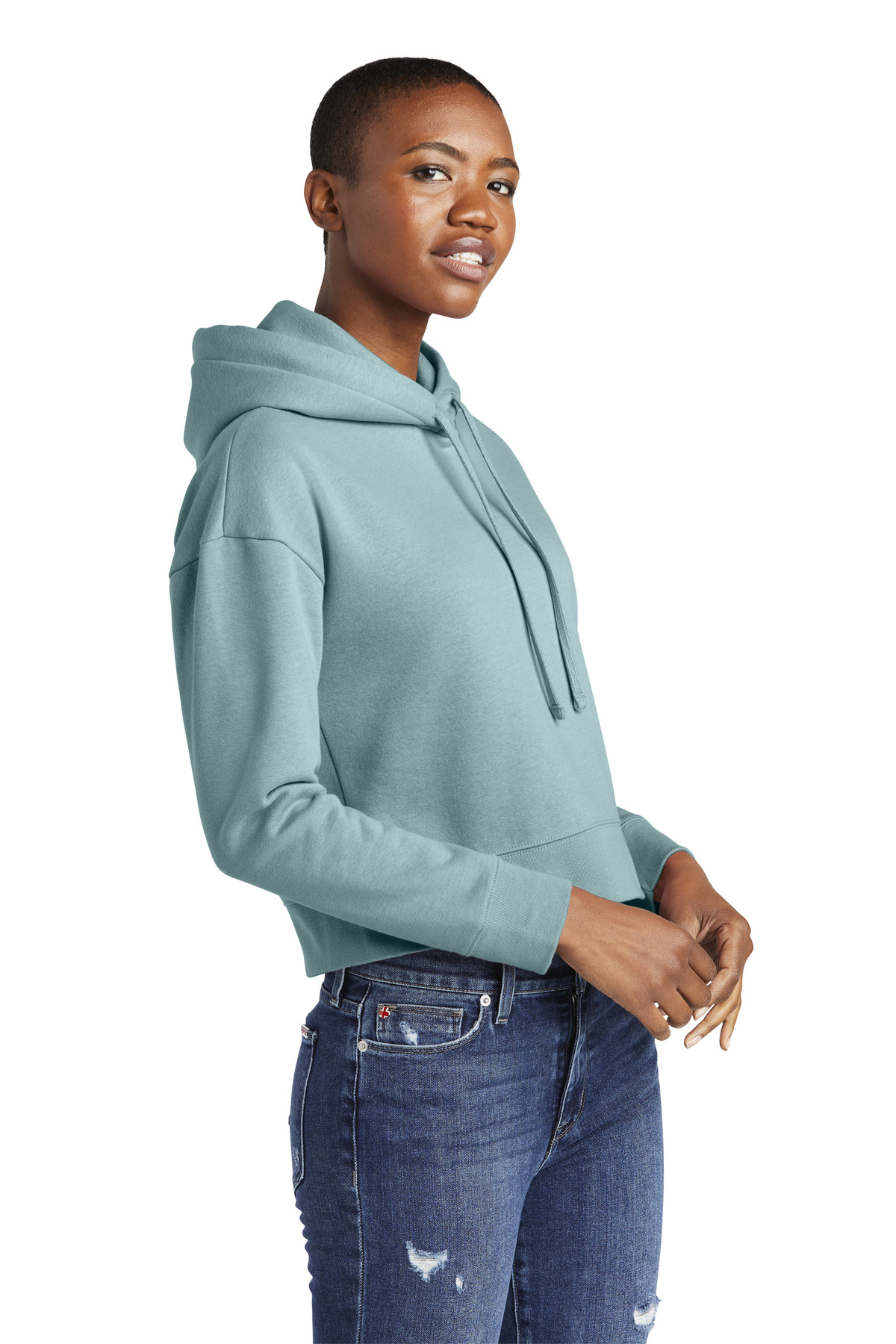 District Women's V.I.T. Fleece Hoodie DT6101