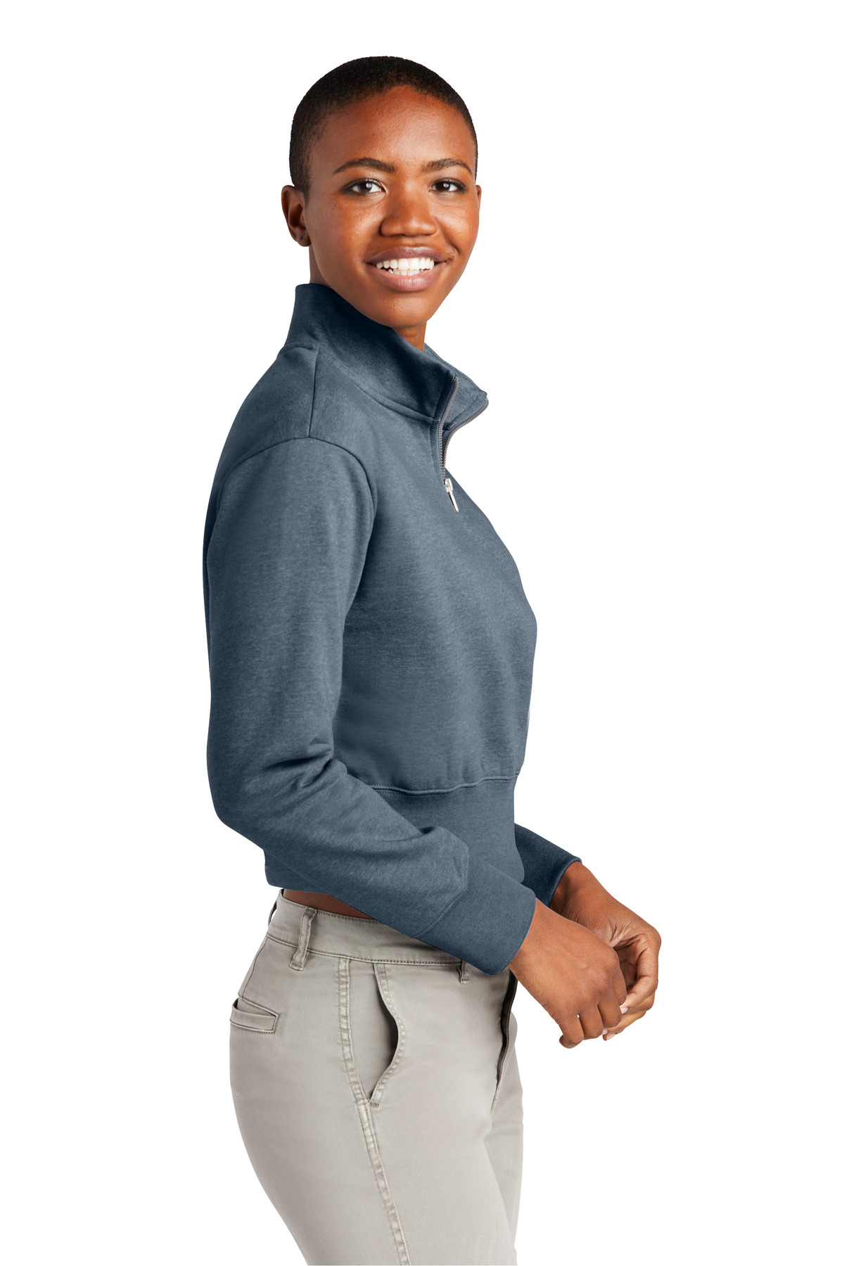 District Women's V.I.T. Fleece 1/2-Zip DT6111