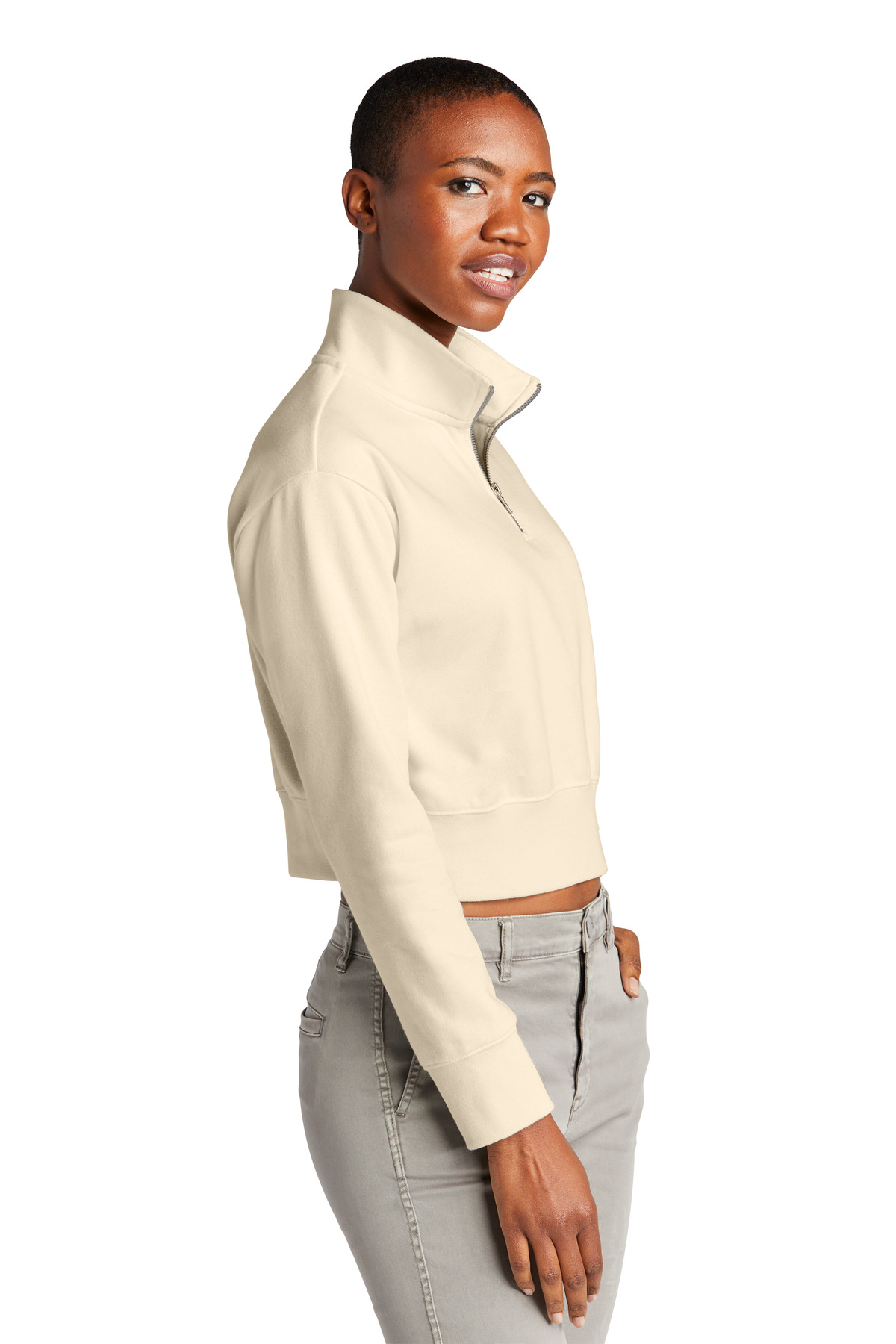 District Women's V.I.T. Fleece 1/2-Zip DT6111