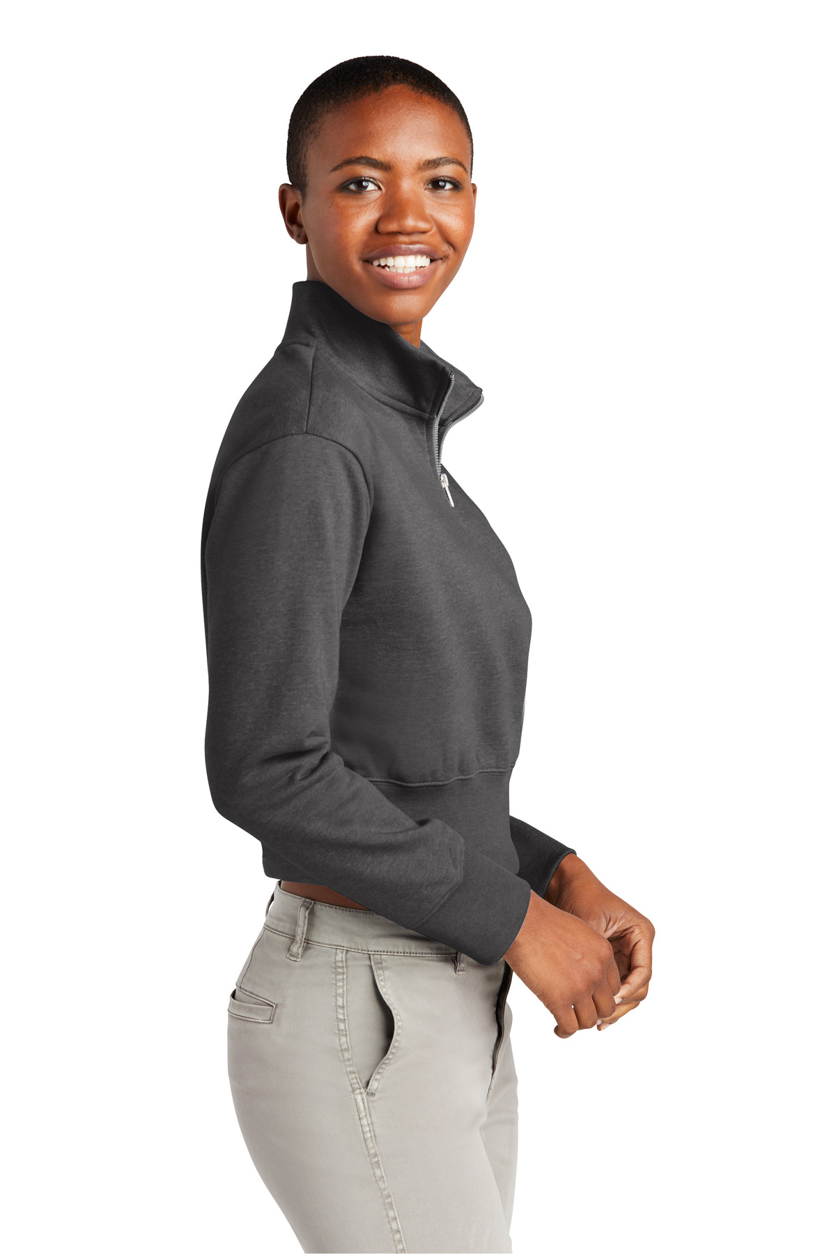 District Women's V.I.T. Fleece 1/2-Zip DT6111