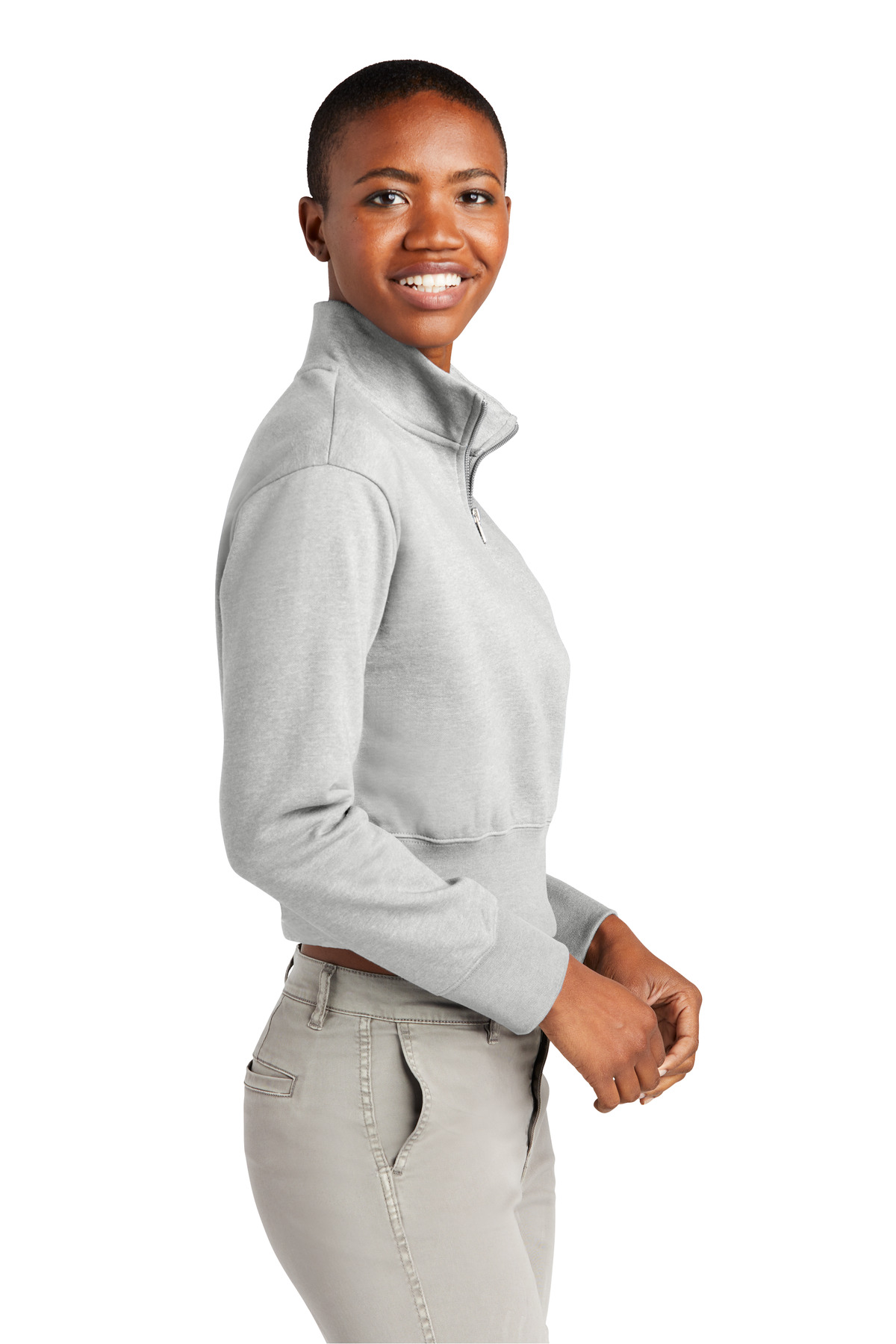 District Women's V.I.T. Fleece 1/2-Zip DT6111