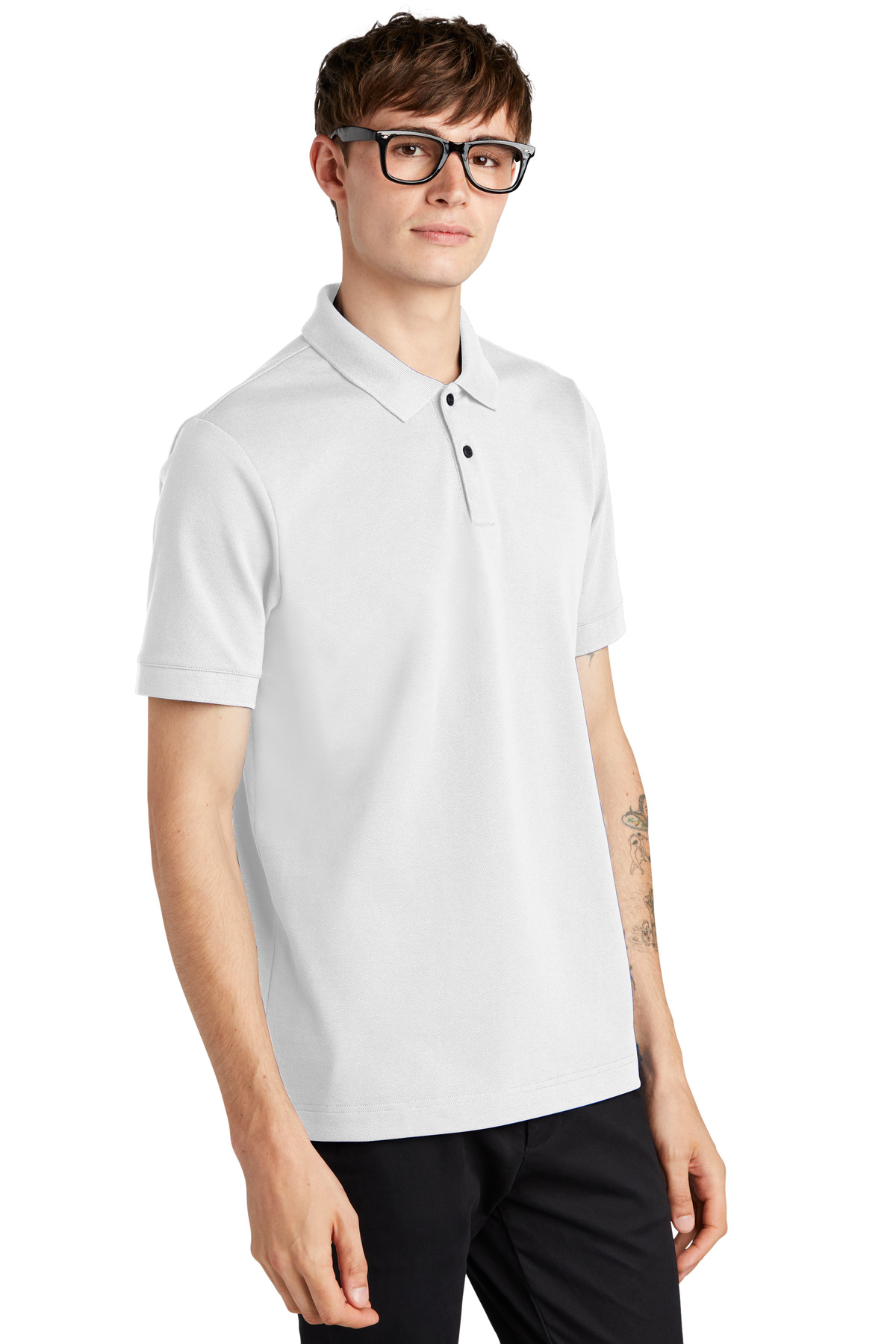 Mercer+Mettle Stretch Heavyweight Pique Polo MM1000