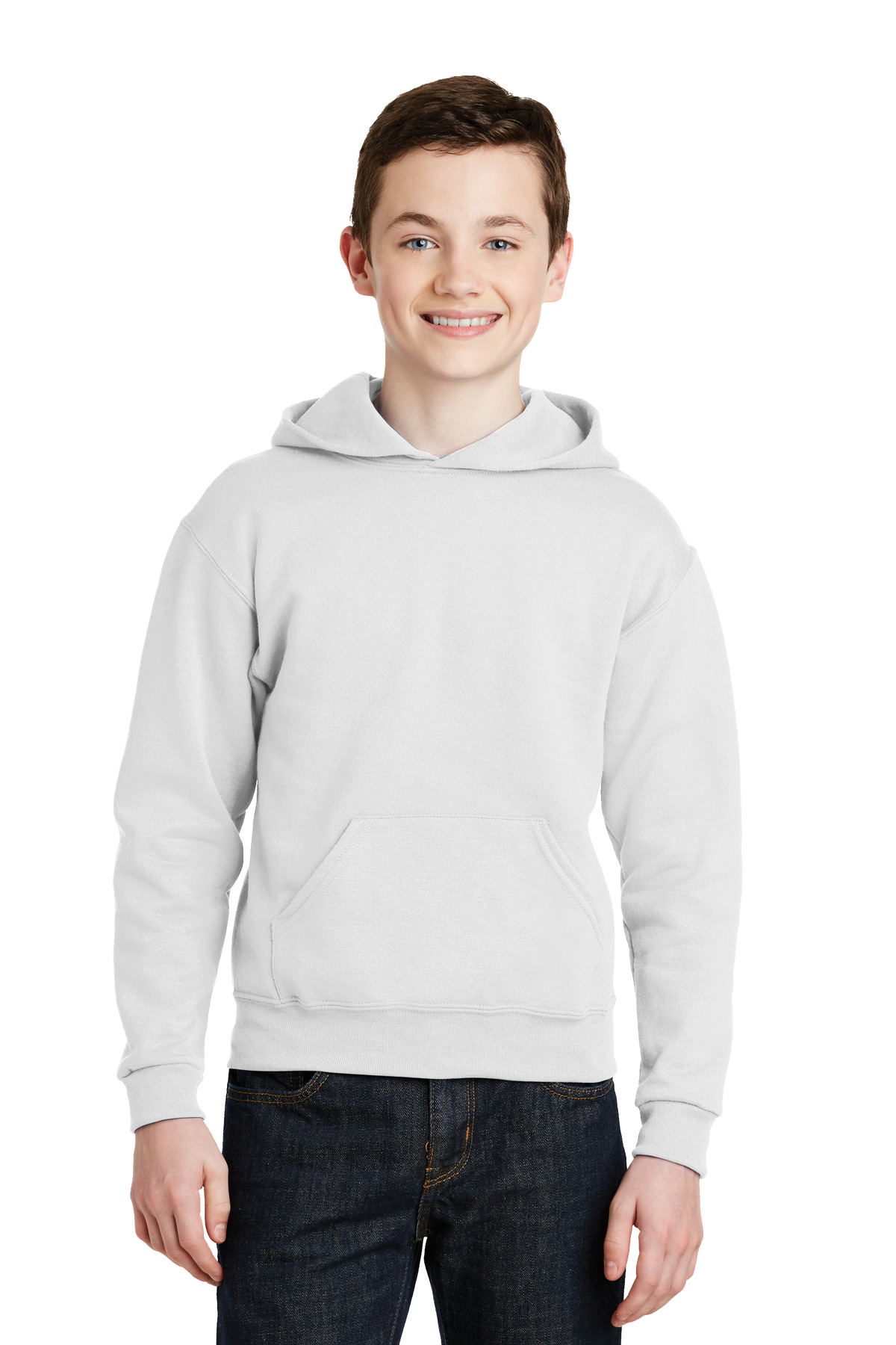 Jerzees - Youth NuBlend Pullover Hooded Sweatshirt-
