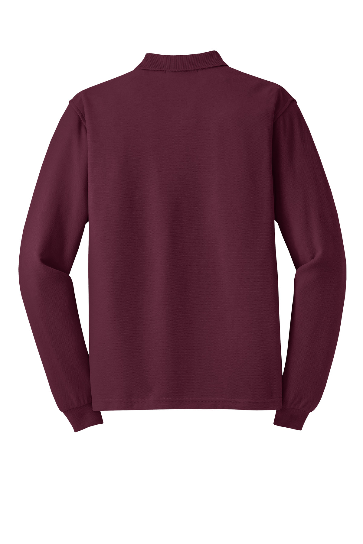 Port Authority Silk Touch Long Sleeve Polo. K500LS