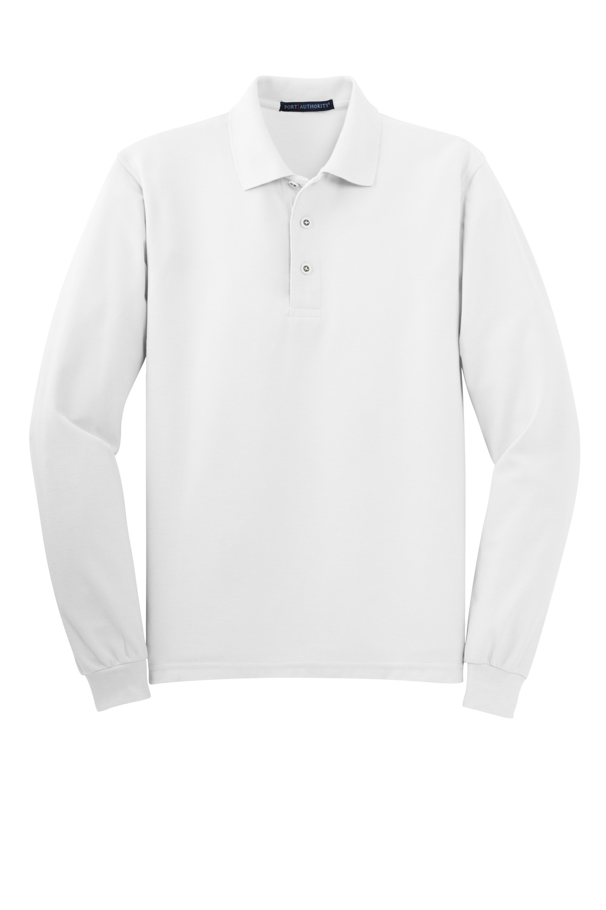 Silk Touch Long Sleeve Polo