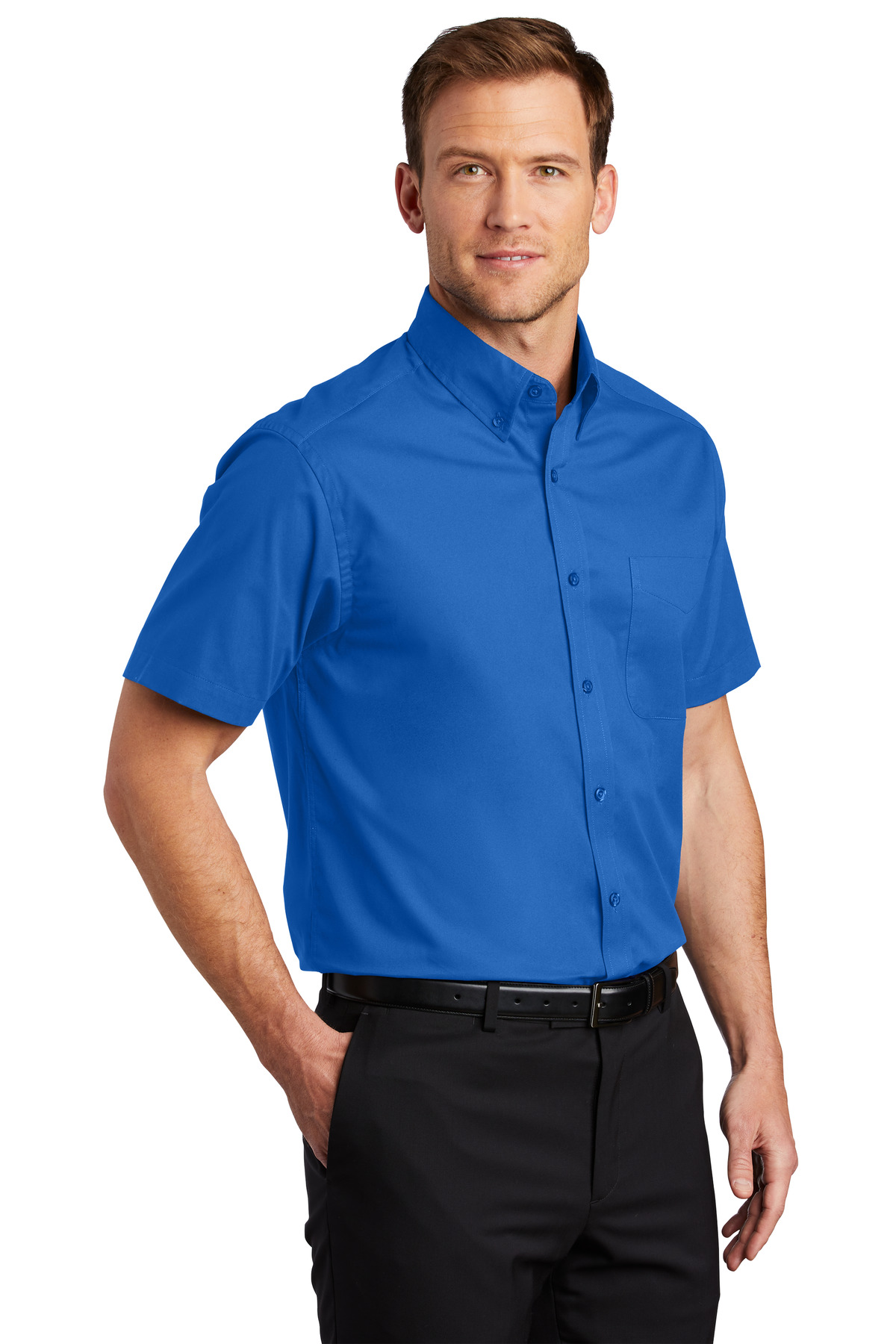 Port Authority Tall Short Sleeve Easy Care Shirt. TLS508
