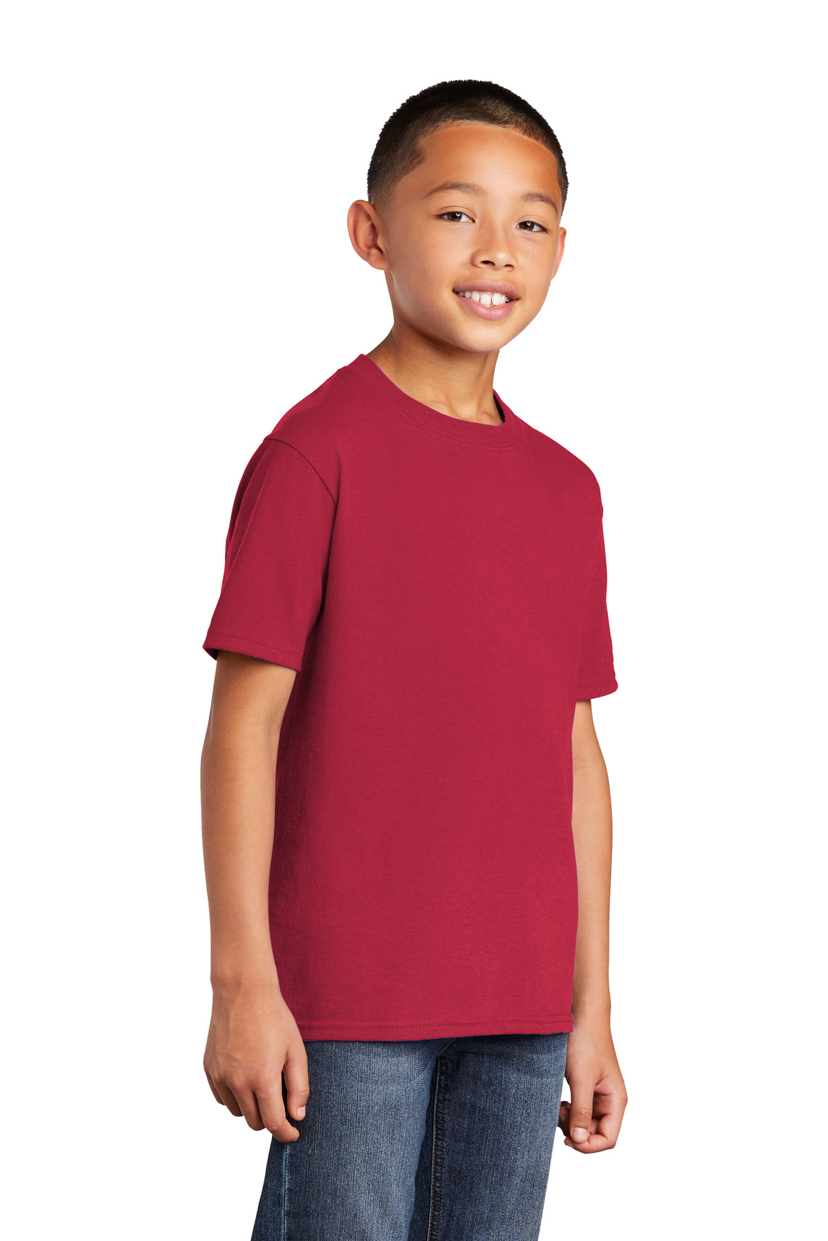 Port & Company Youth Core Cotton DTG Tee PC54YDTG