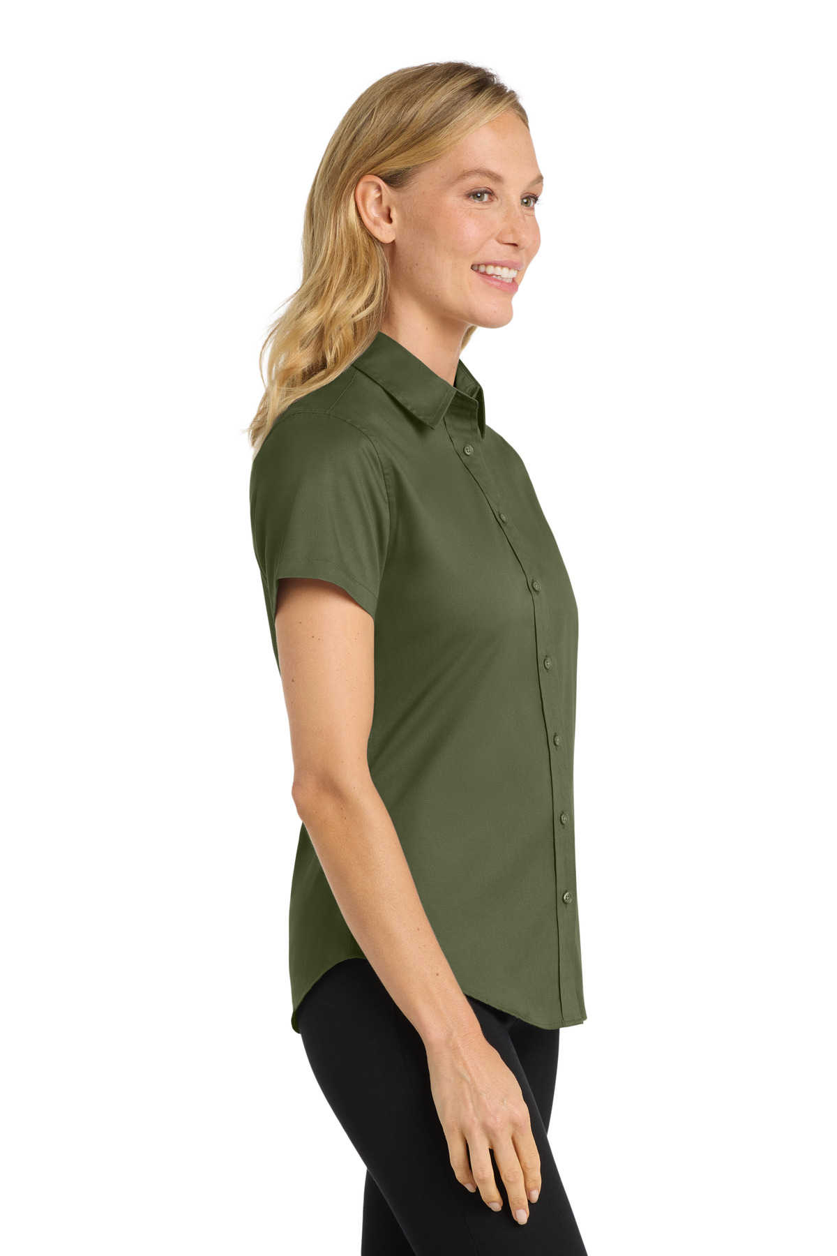 Port Authority Women's Short Sleeve Easy Care Shirt. L508