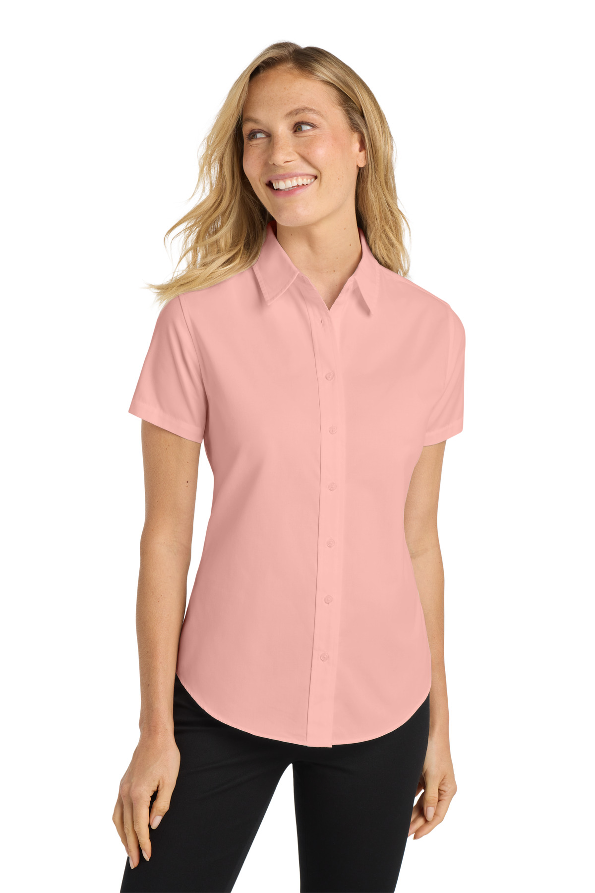 Port Authority L508 swatch in Light Pink