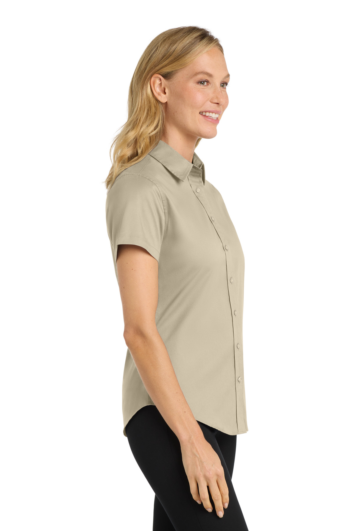 Port Authority Women's Short Sleeve Easy Care Shirt view 8