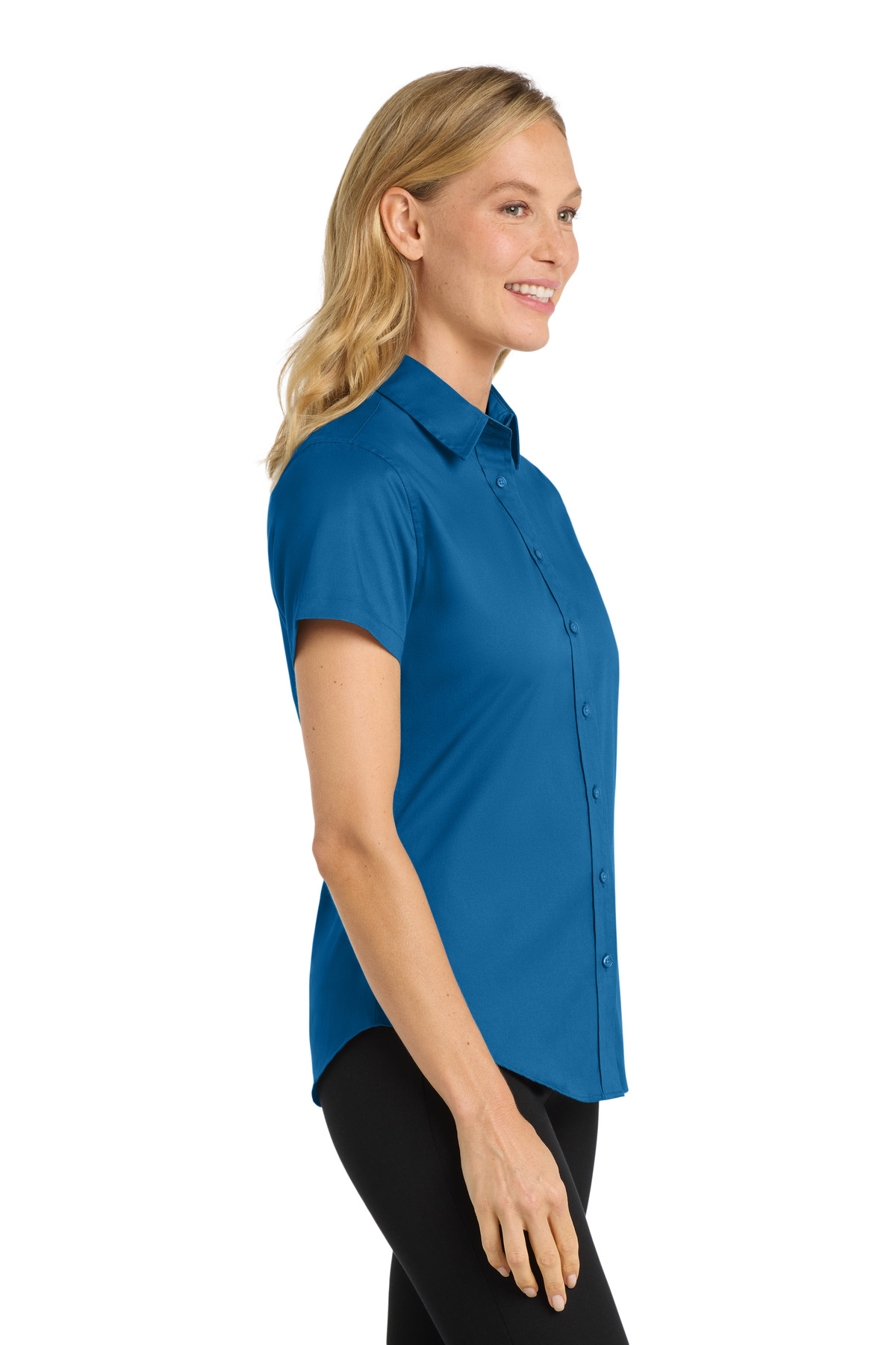 Port Authority Women's Short Sleeve Easy Care Shirt. L508