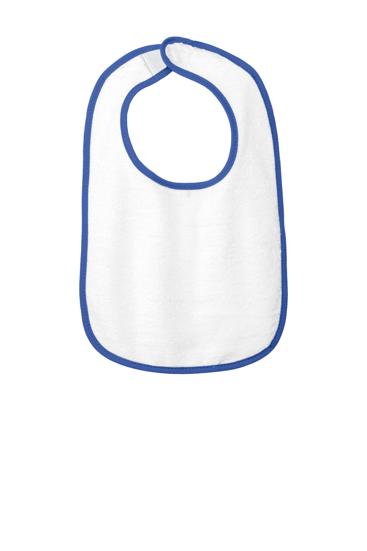 Rabbit Skins   Infant Contrast Trim Terry Bib. RS1003