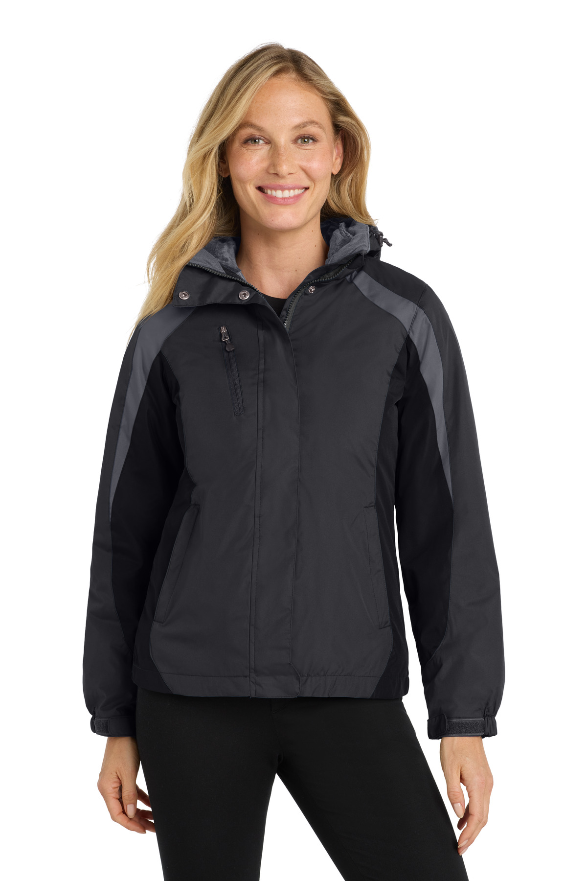 Port Authority ® Women's Colorblock 3-in-1 Jacket. L321 - Image 2