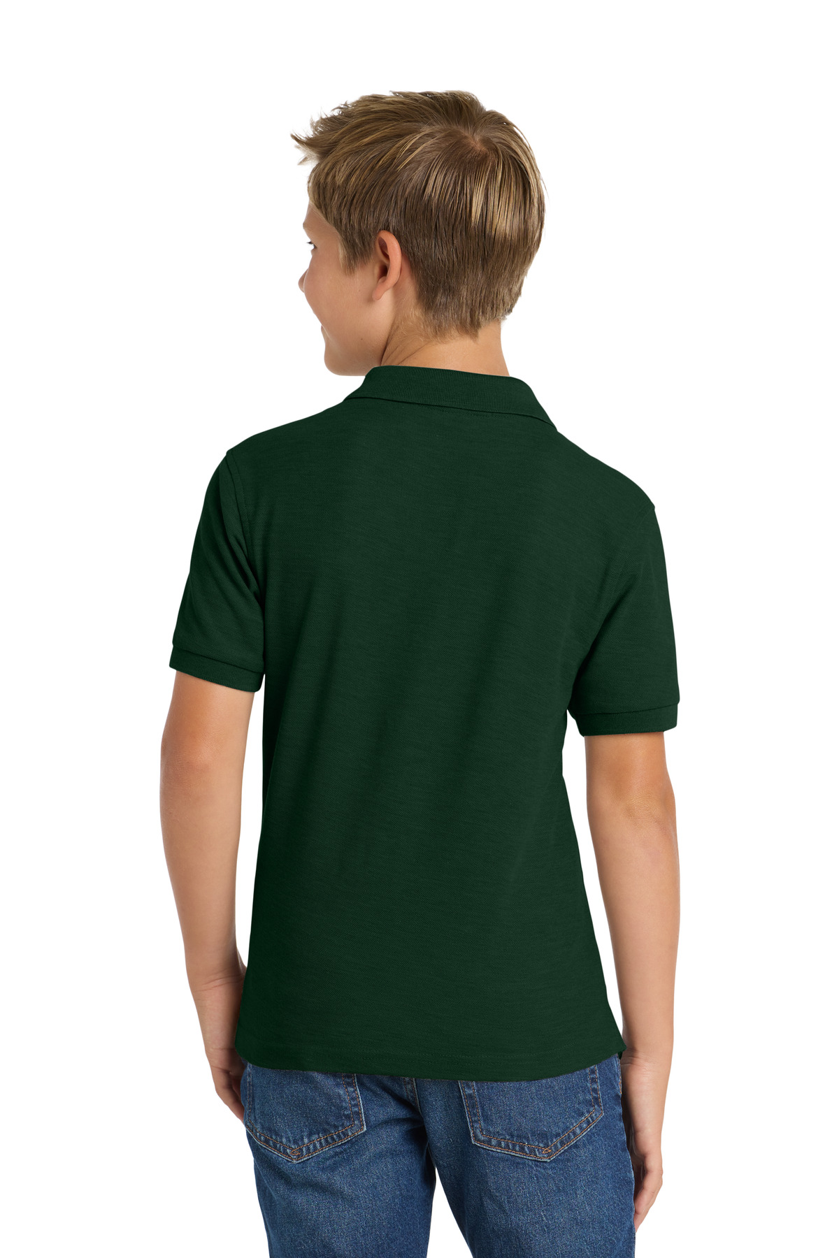 Port Authority Youth Silk Touch Polo. Y500